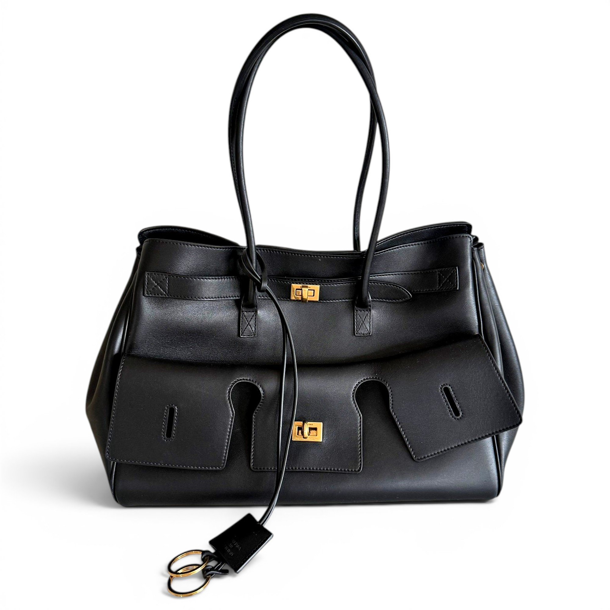 Carry All Bel Air leather handbag