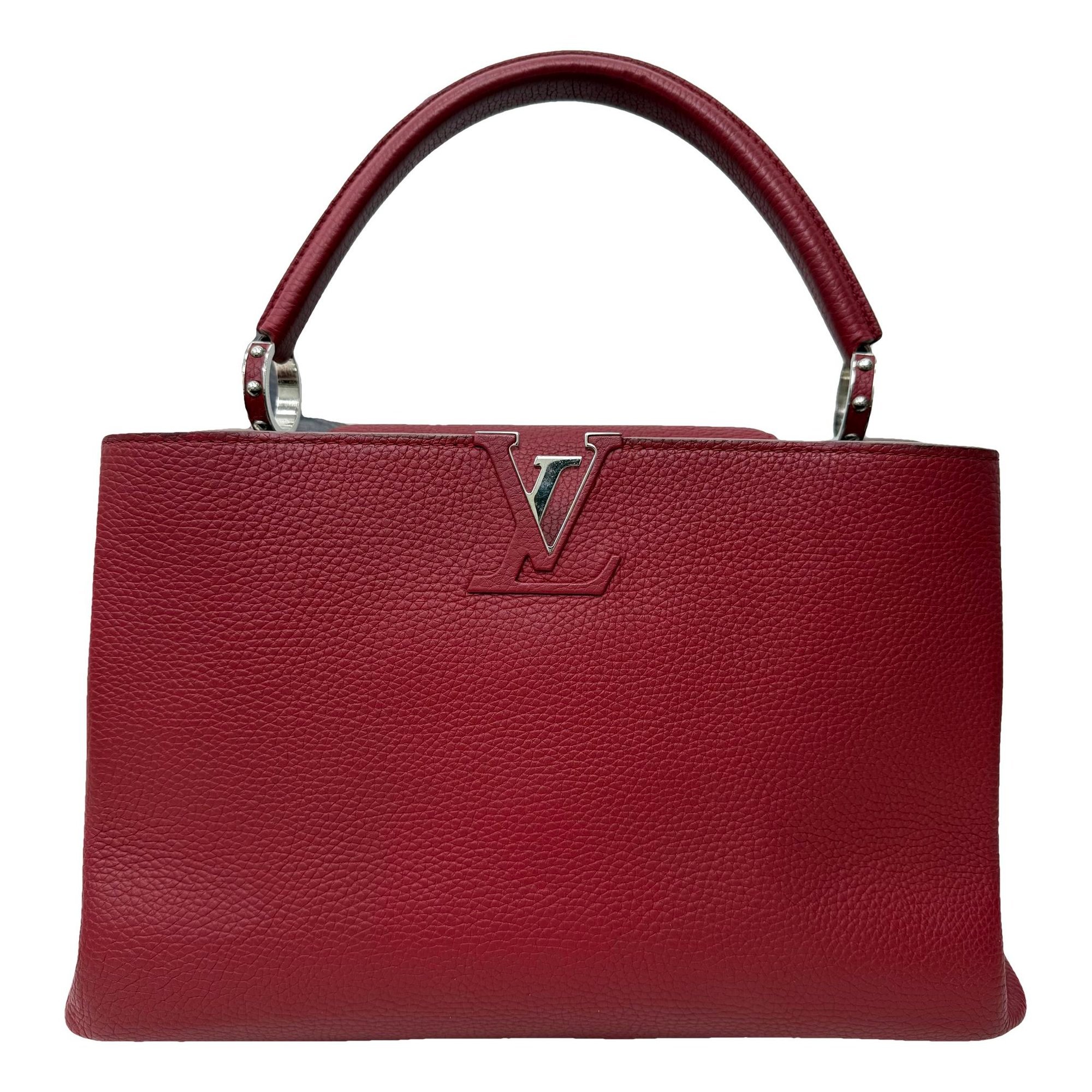 Capucines leather handbag
