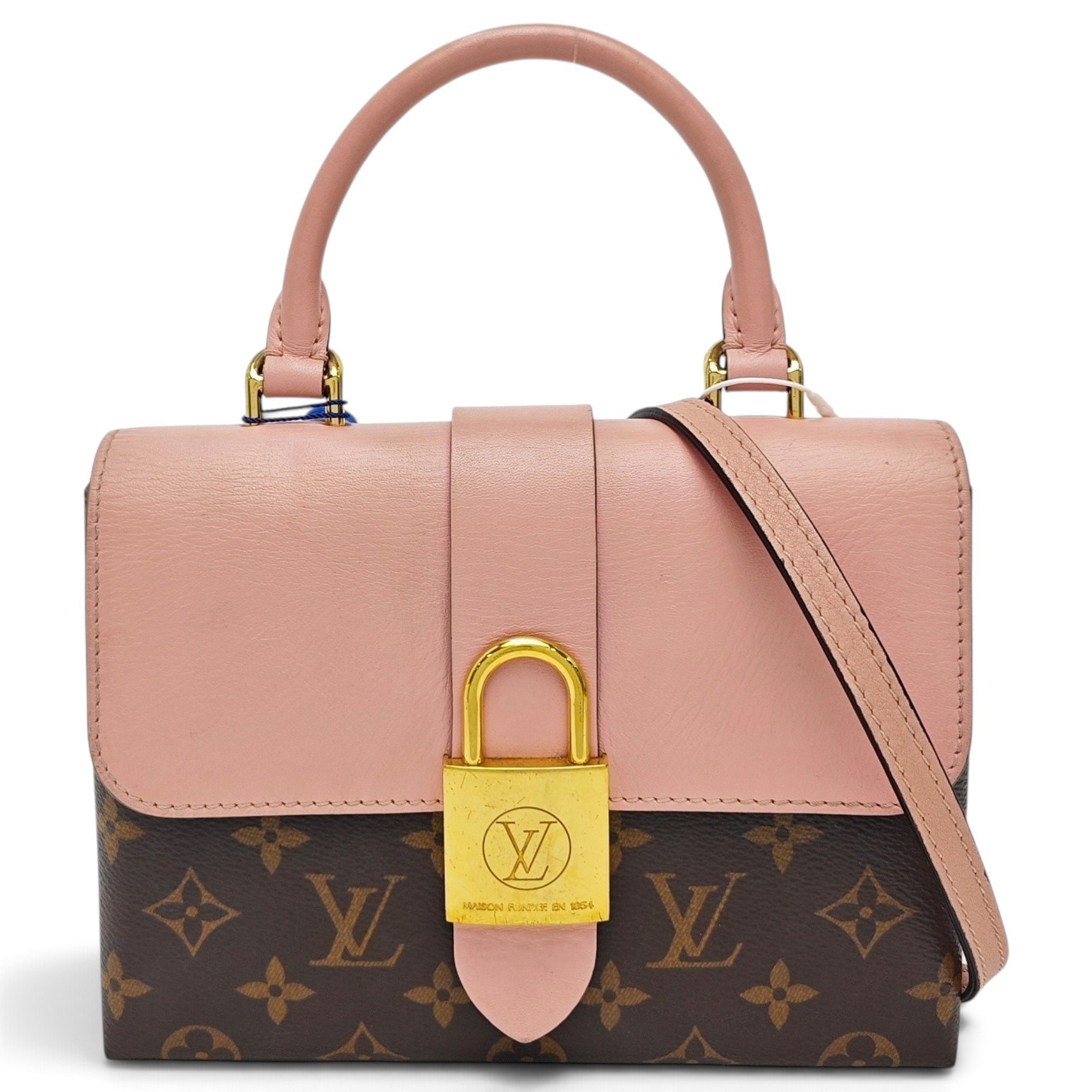 Locky BB leather handbag