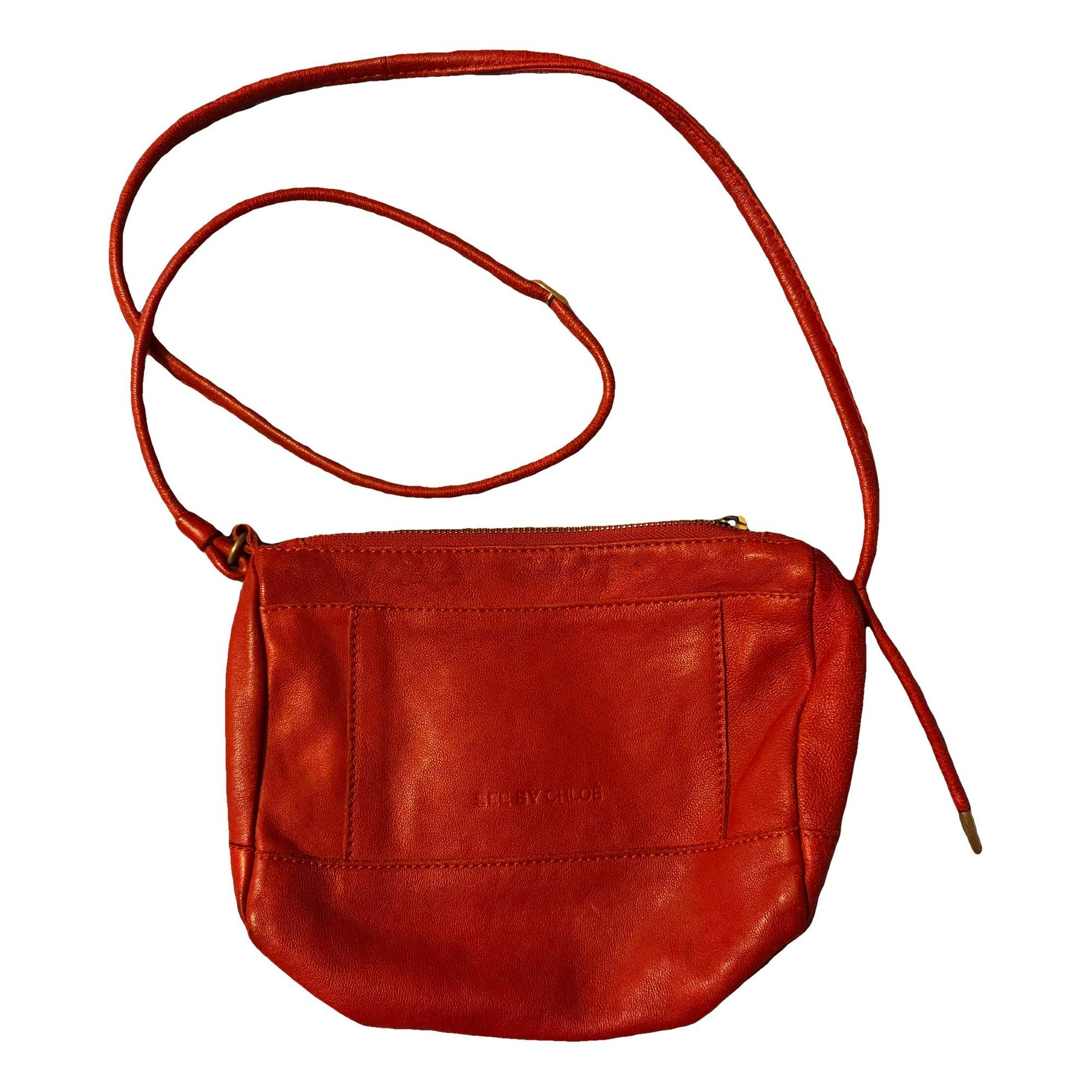 Leather crossbody bag
