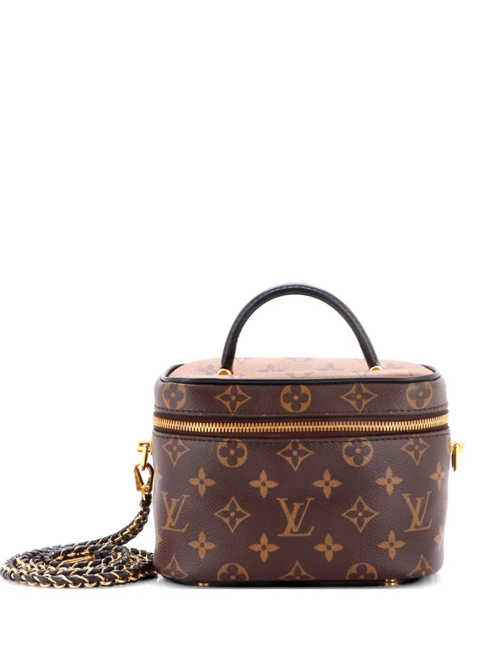 Louis Vuitton Vanity Handbag Reverse Monogram Canvas PM satchel