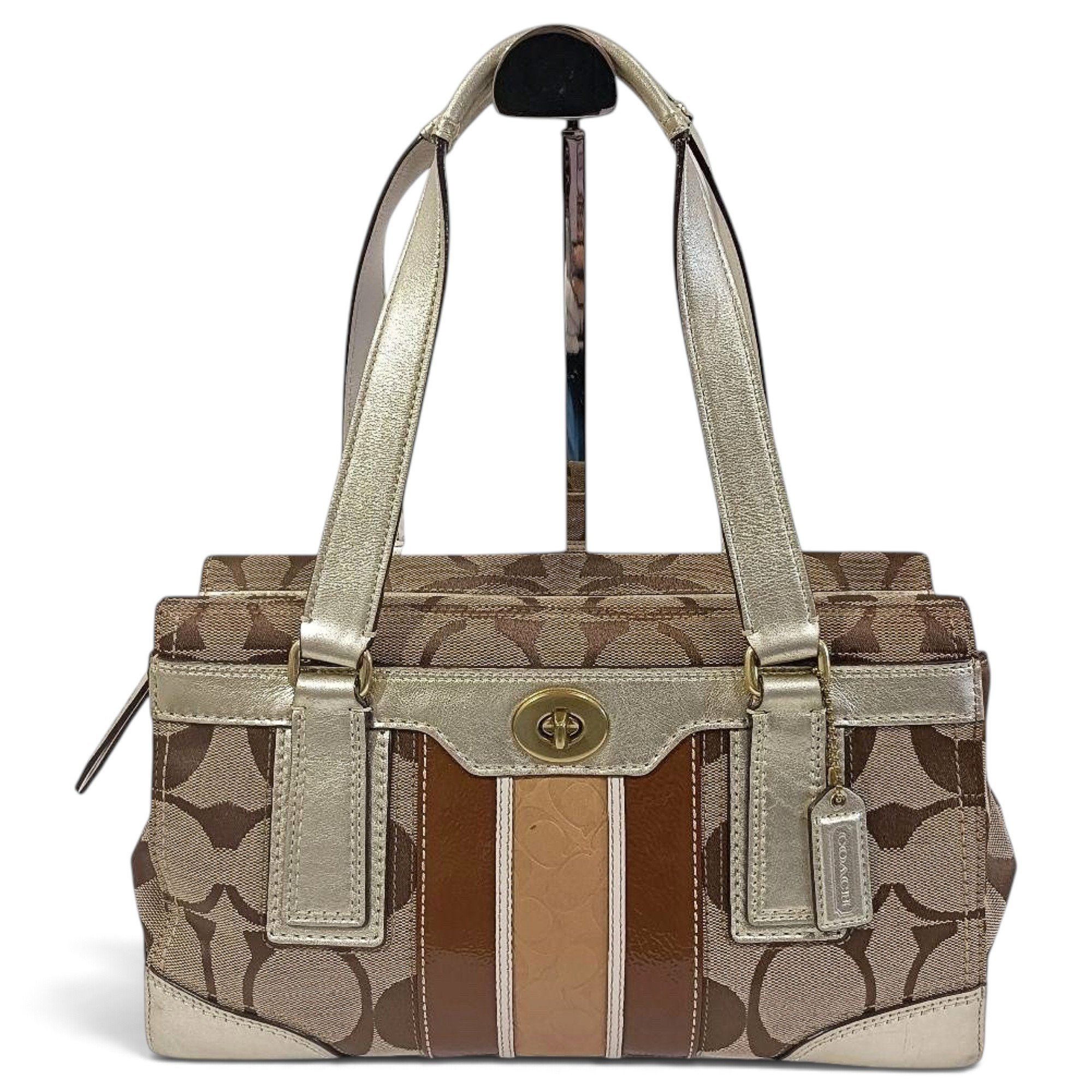 Signature Sufflette cloth handbag