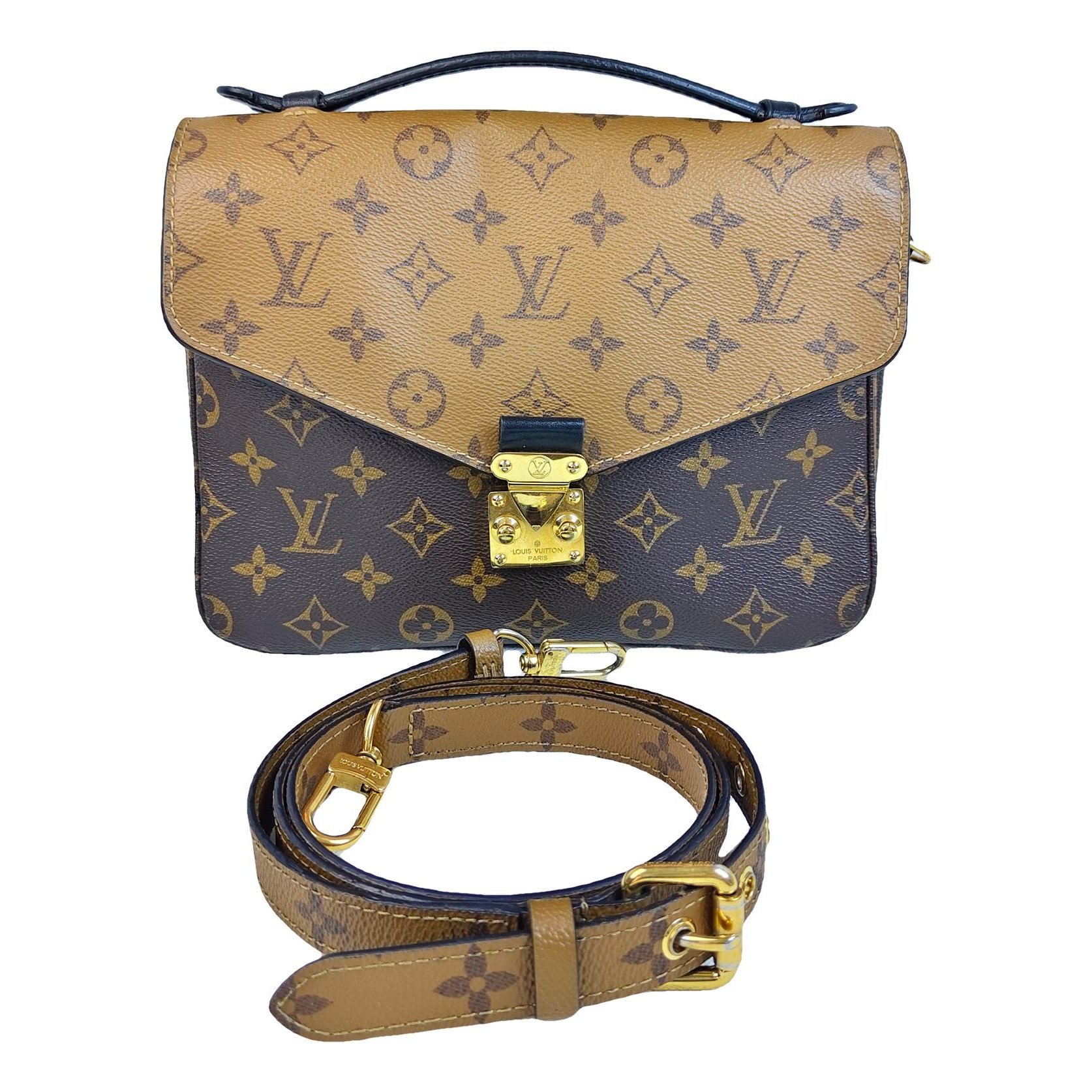 Metis leather handbag