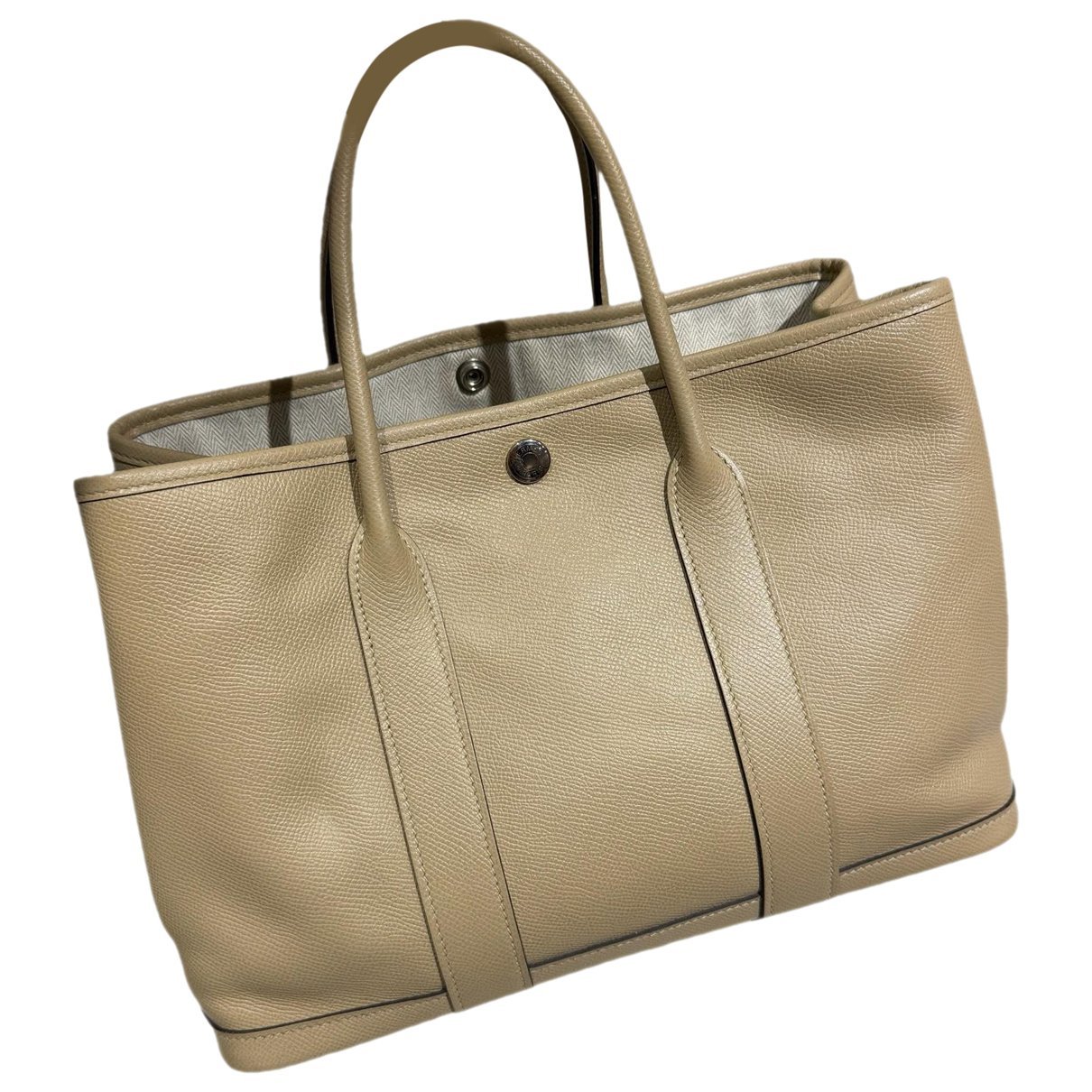 Garden Party leather tote