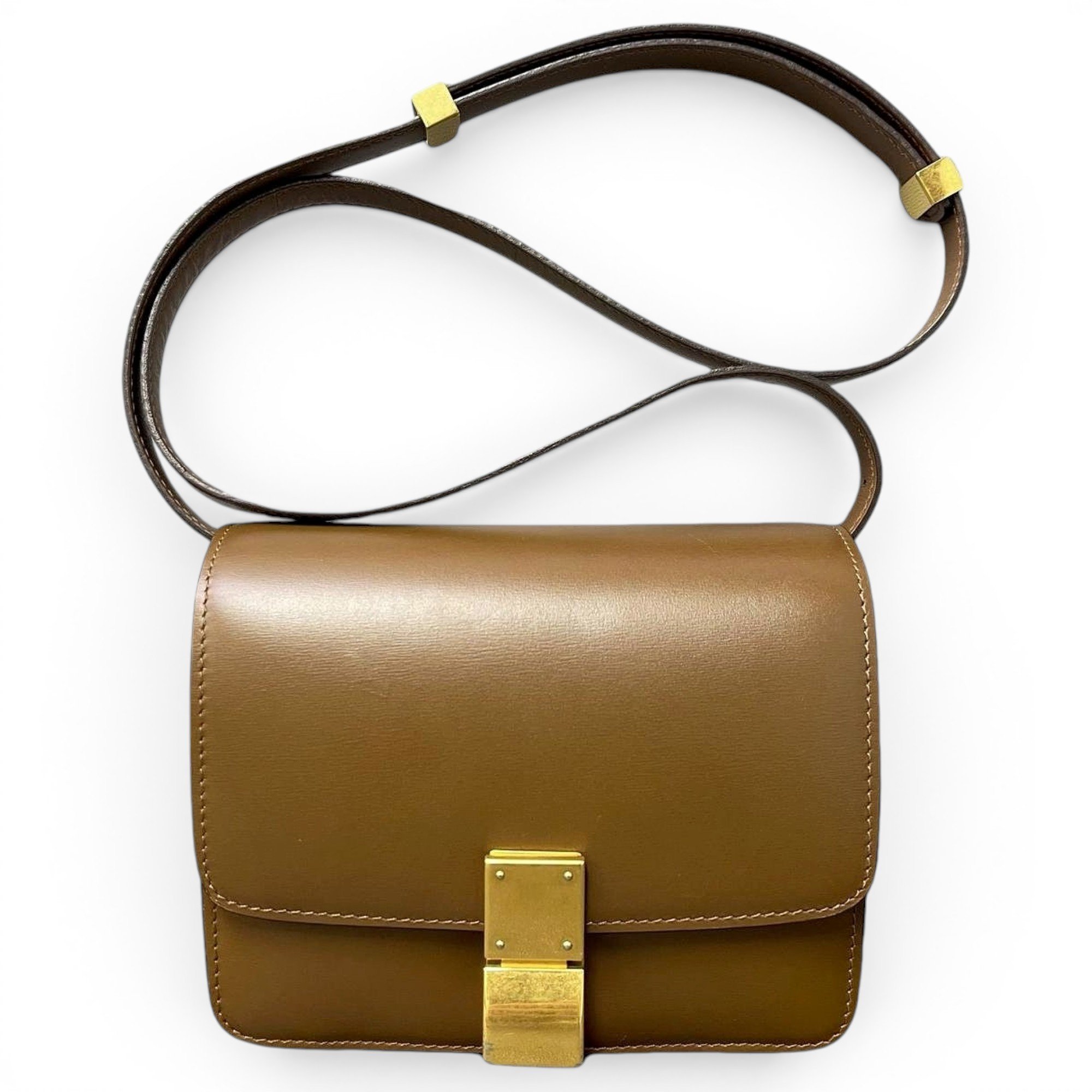 Classic leather handbag