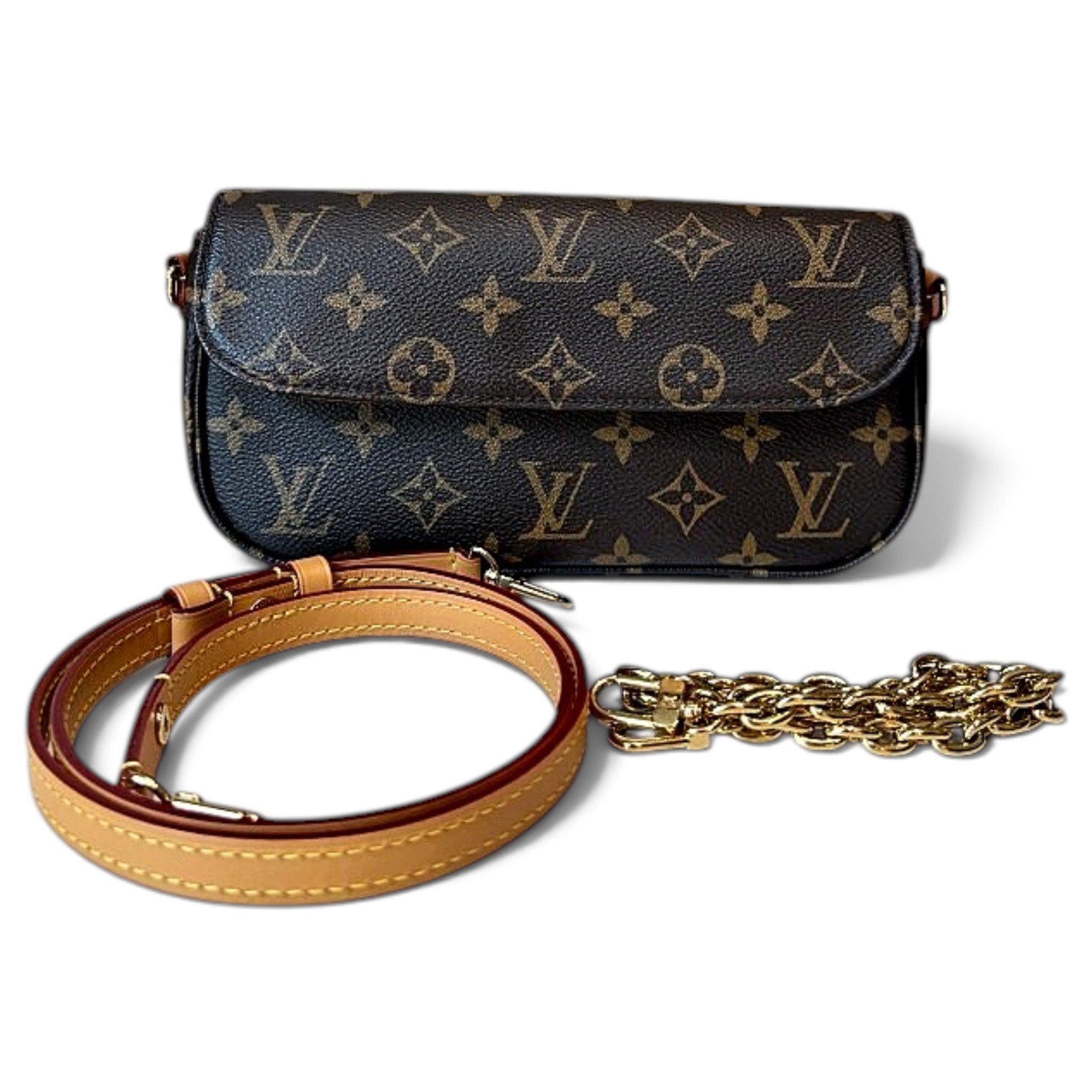 Ivy leather crossbody bag