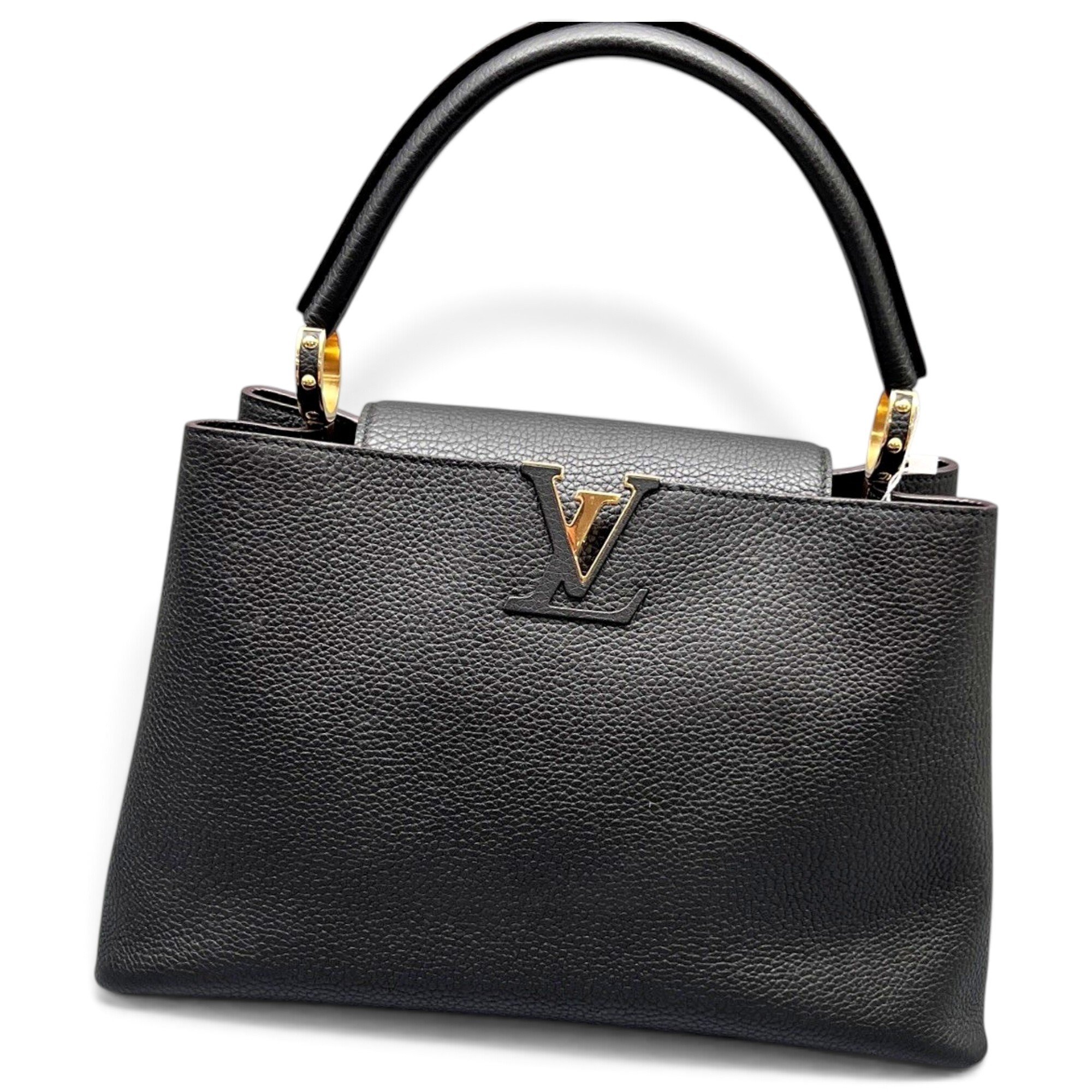 Capucines leather handbag