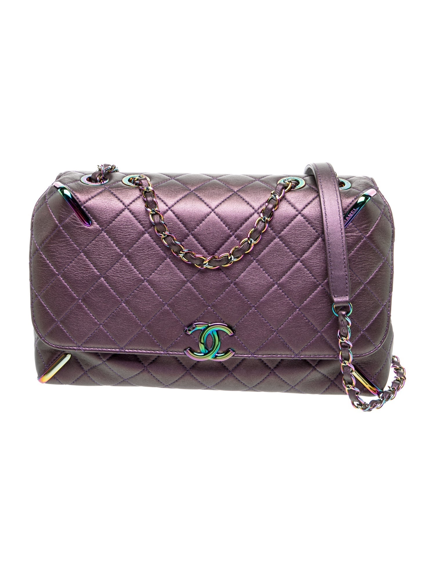 Smooth Elegance Flap Bag