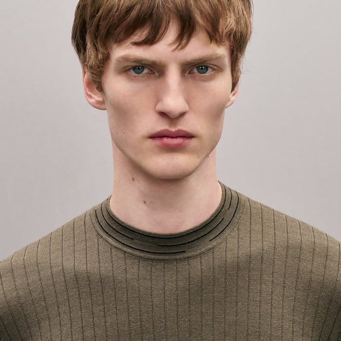 Tourbe "Detail Etriviere Alpaga" Crewneck Sweater