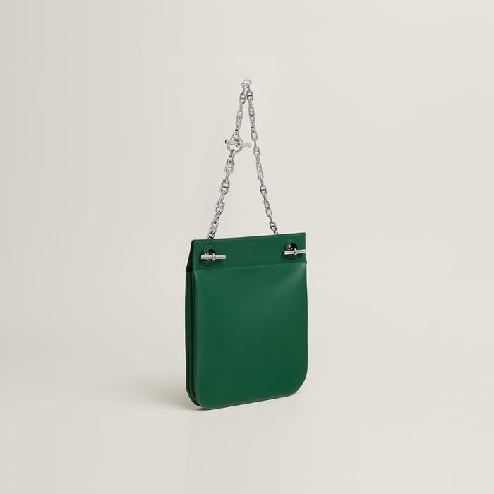 Vert Moyen Poche Cliquetis Bag