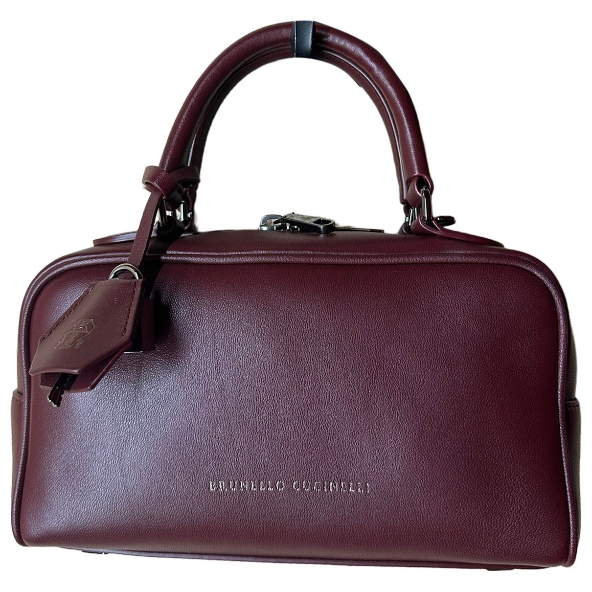 Brunello Cucinelli Explorer leather crossbody bag