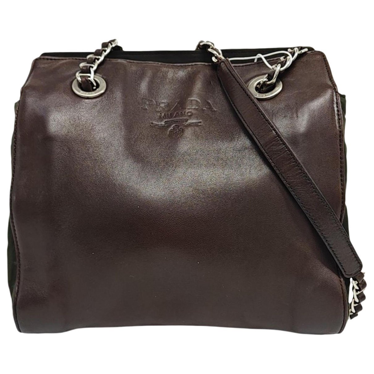 Leather handbag