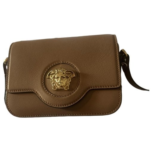 La Medusa leather handbag