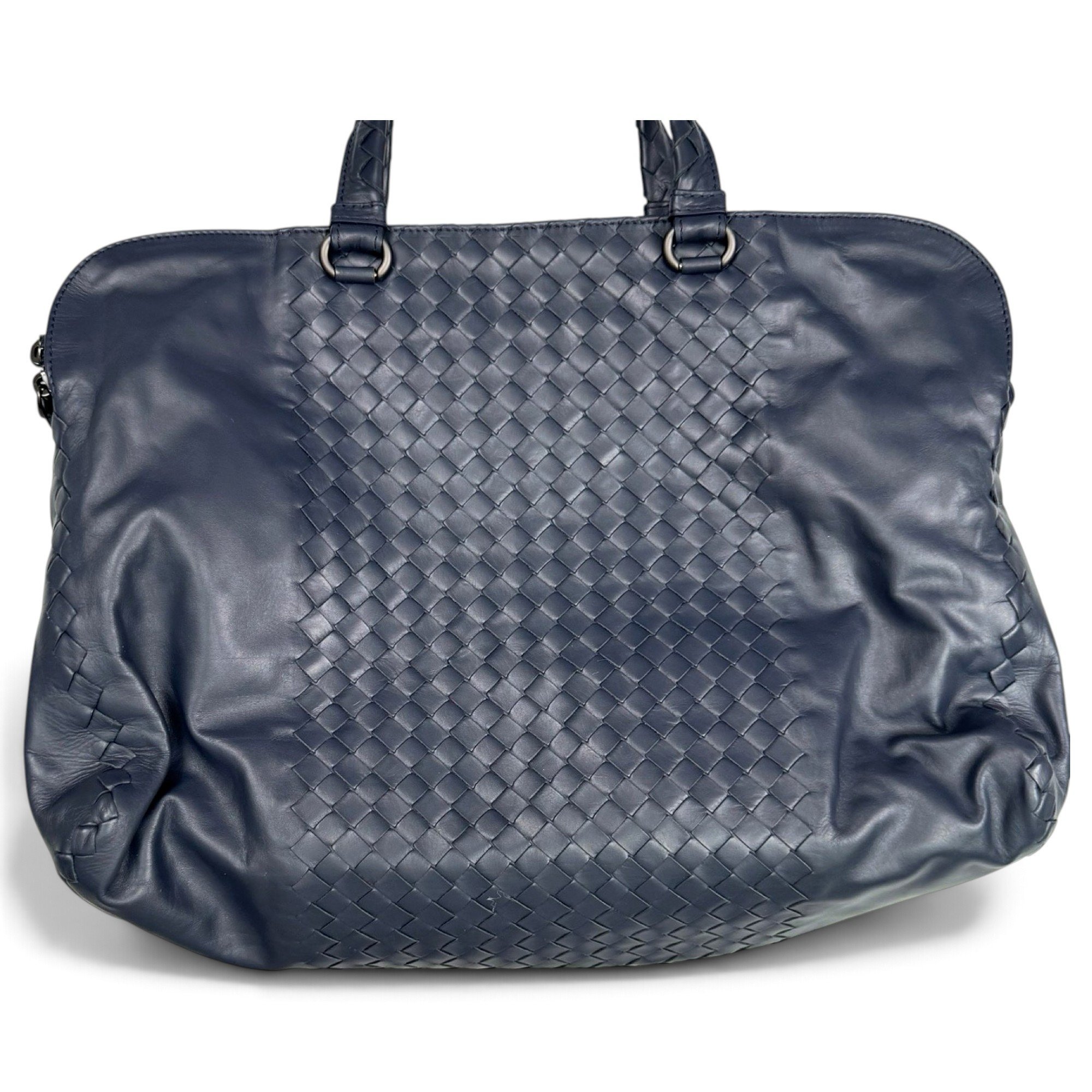 Leather tote
