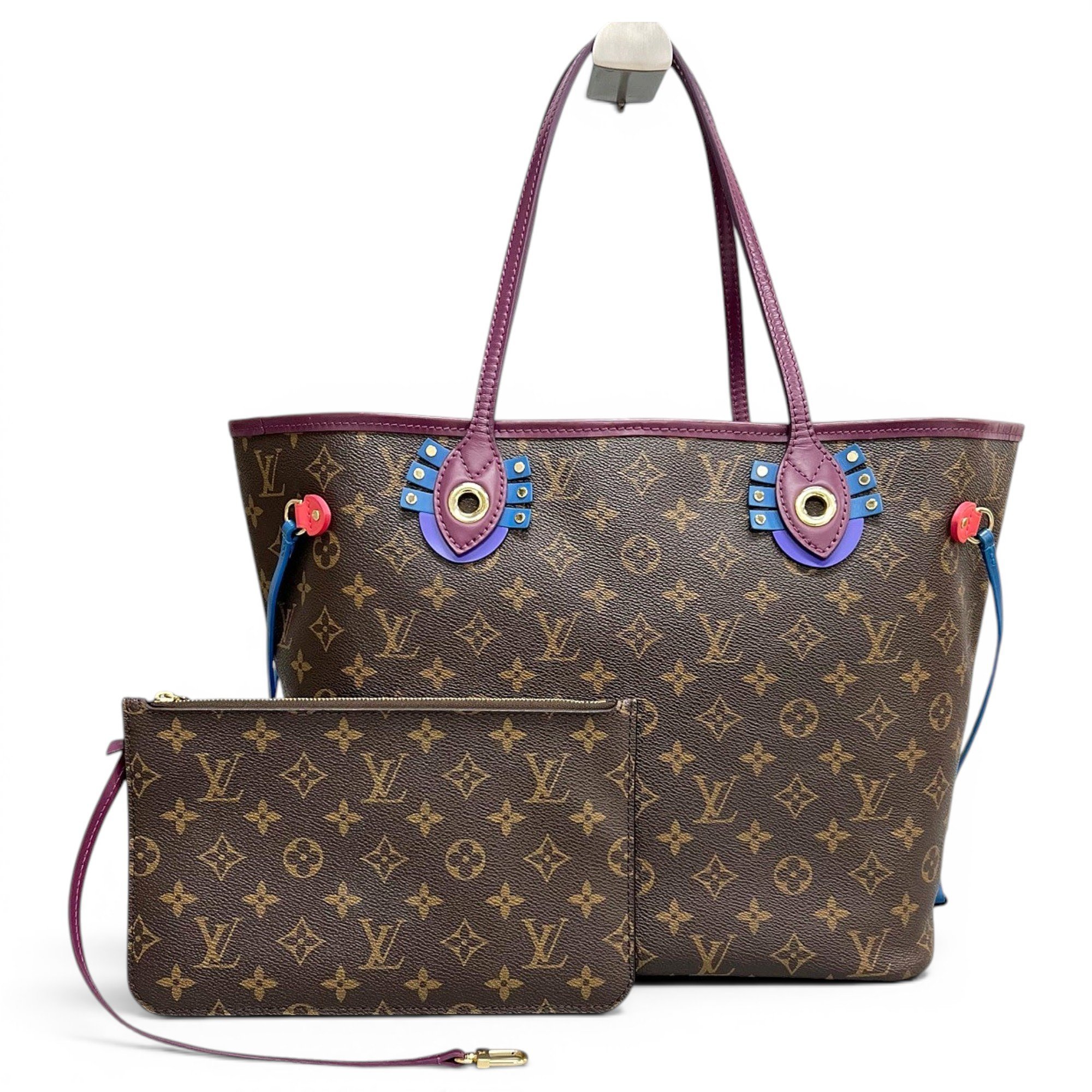 Neverfull leather handbag
