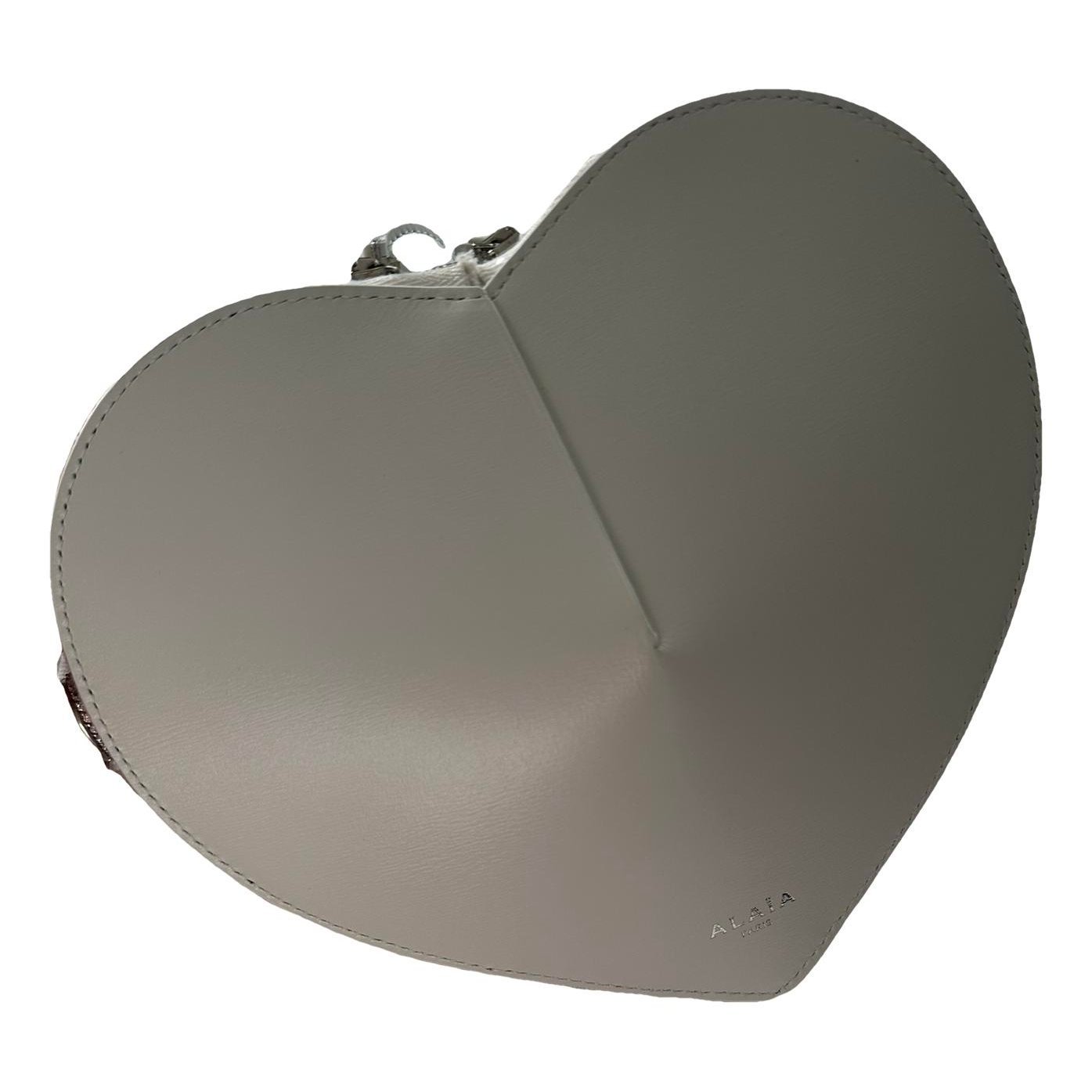 Alaia Le Coeur leather crossbody bag