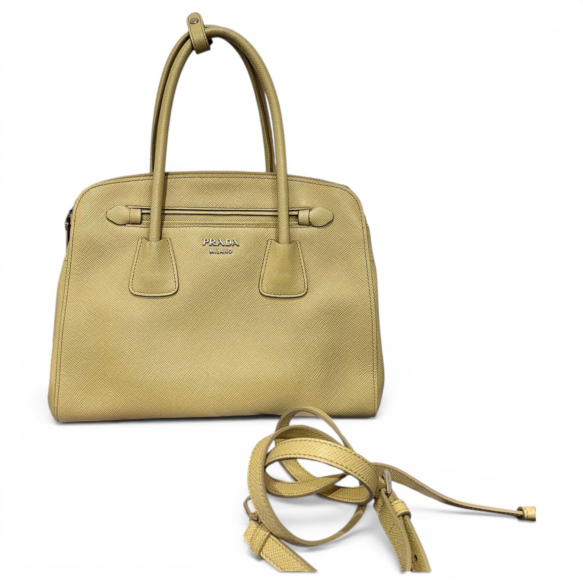 Leather handbag