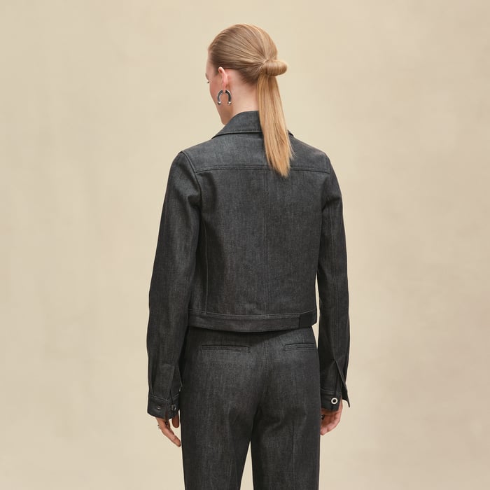 Gris Carbone Denim Jacket