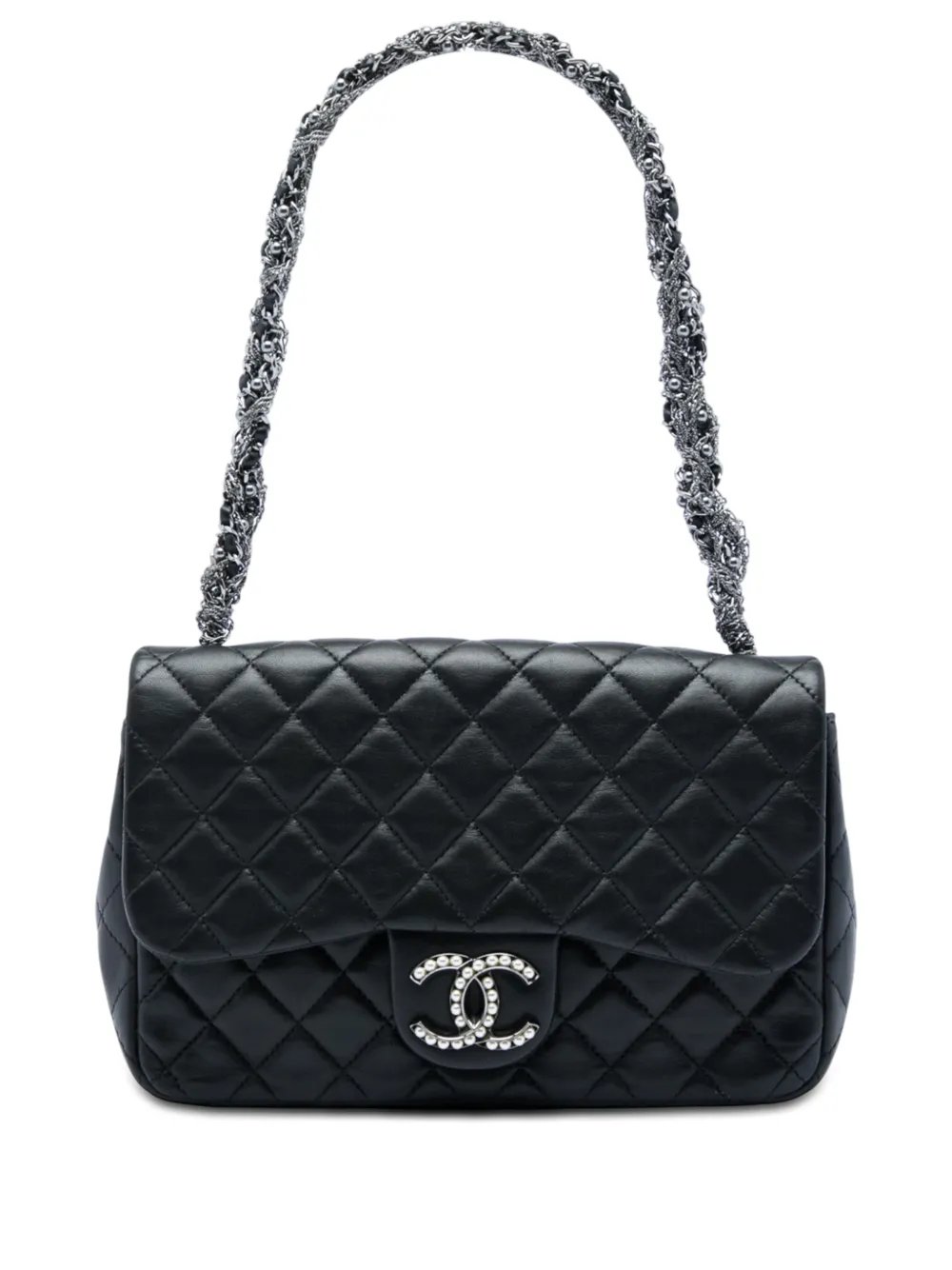 2015-2016 Medium Quilted Lambskin Westminster Pearl Flap shoulder bag