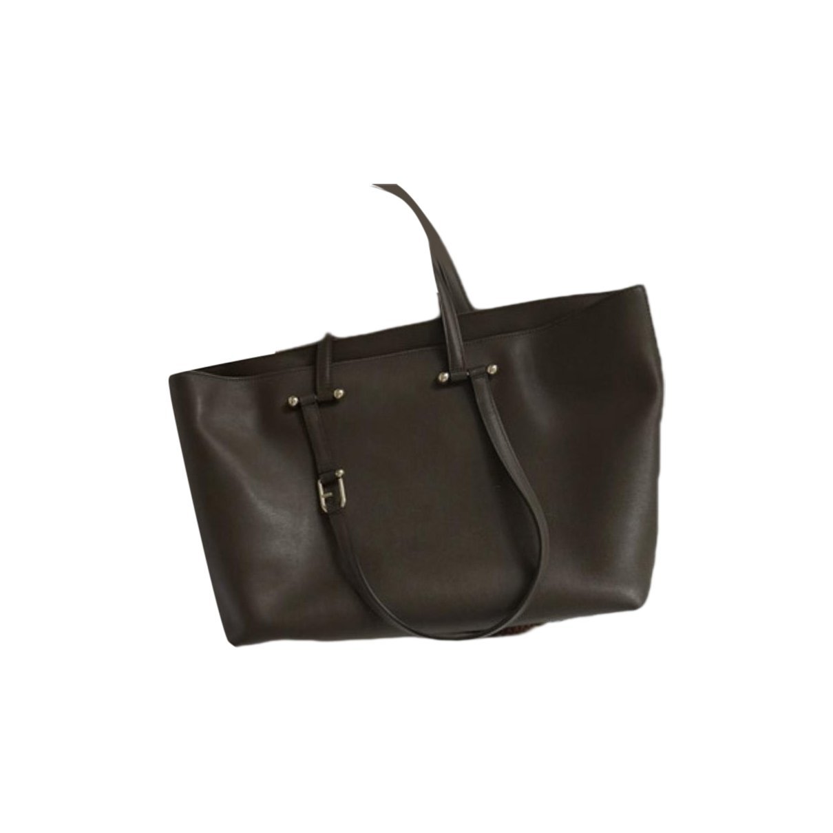 Leather tote