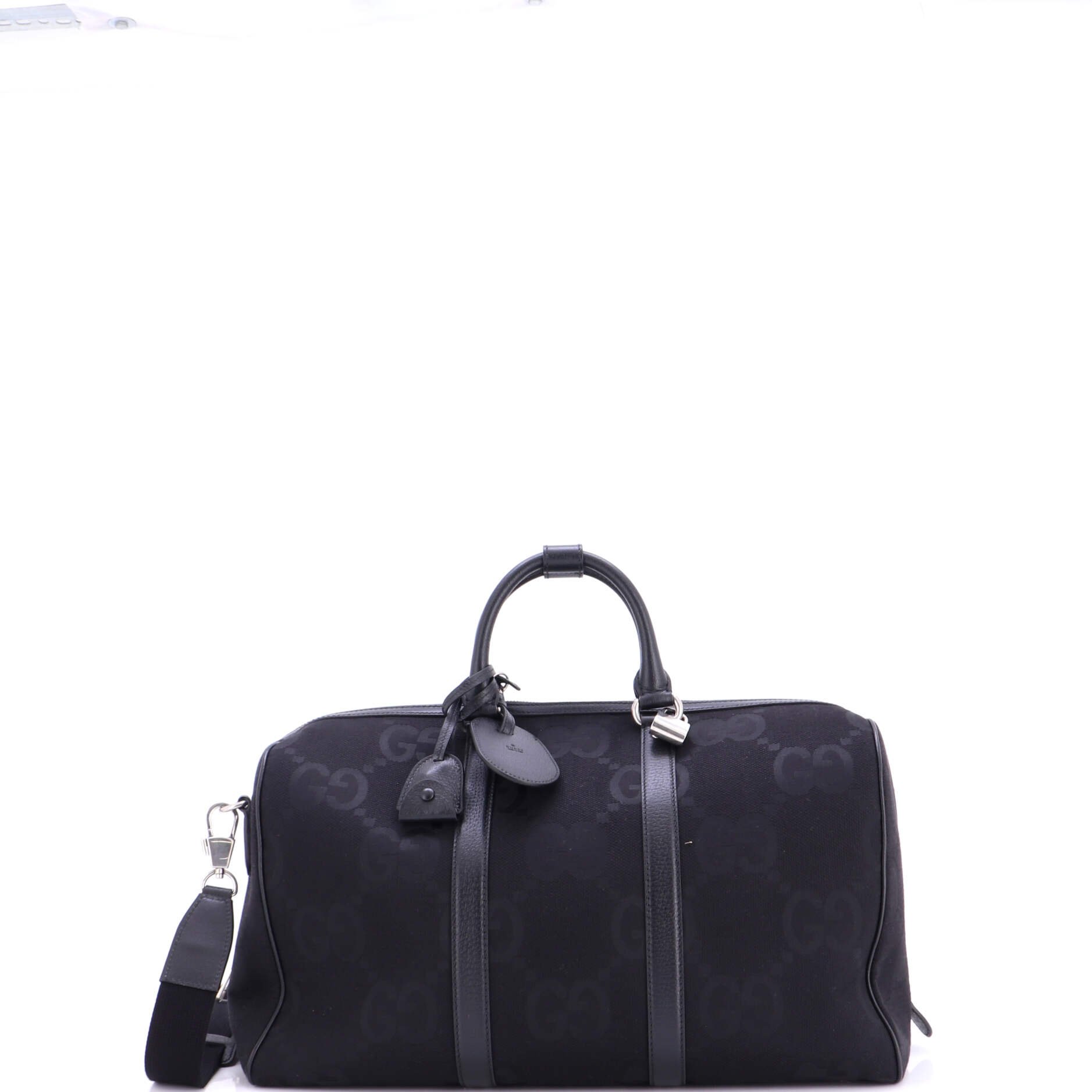 Convertible Duffle Bag Jumbo GG Canvas Small
