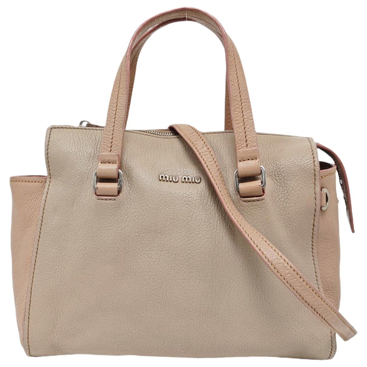 Leather handbag