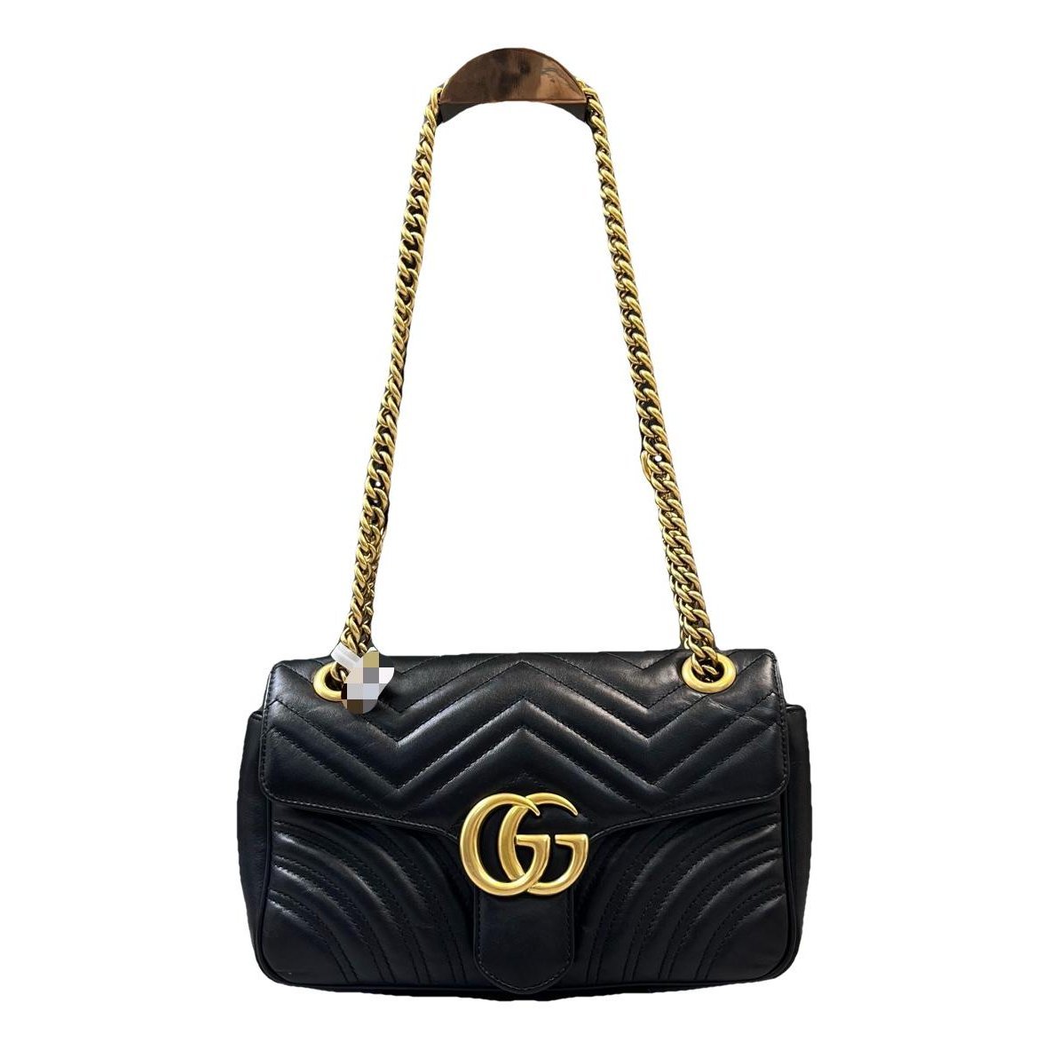 GG Marmont Flap leather handbag
