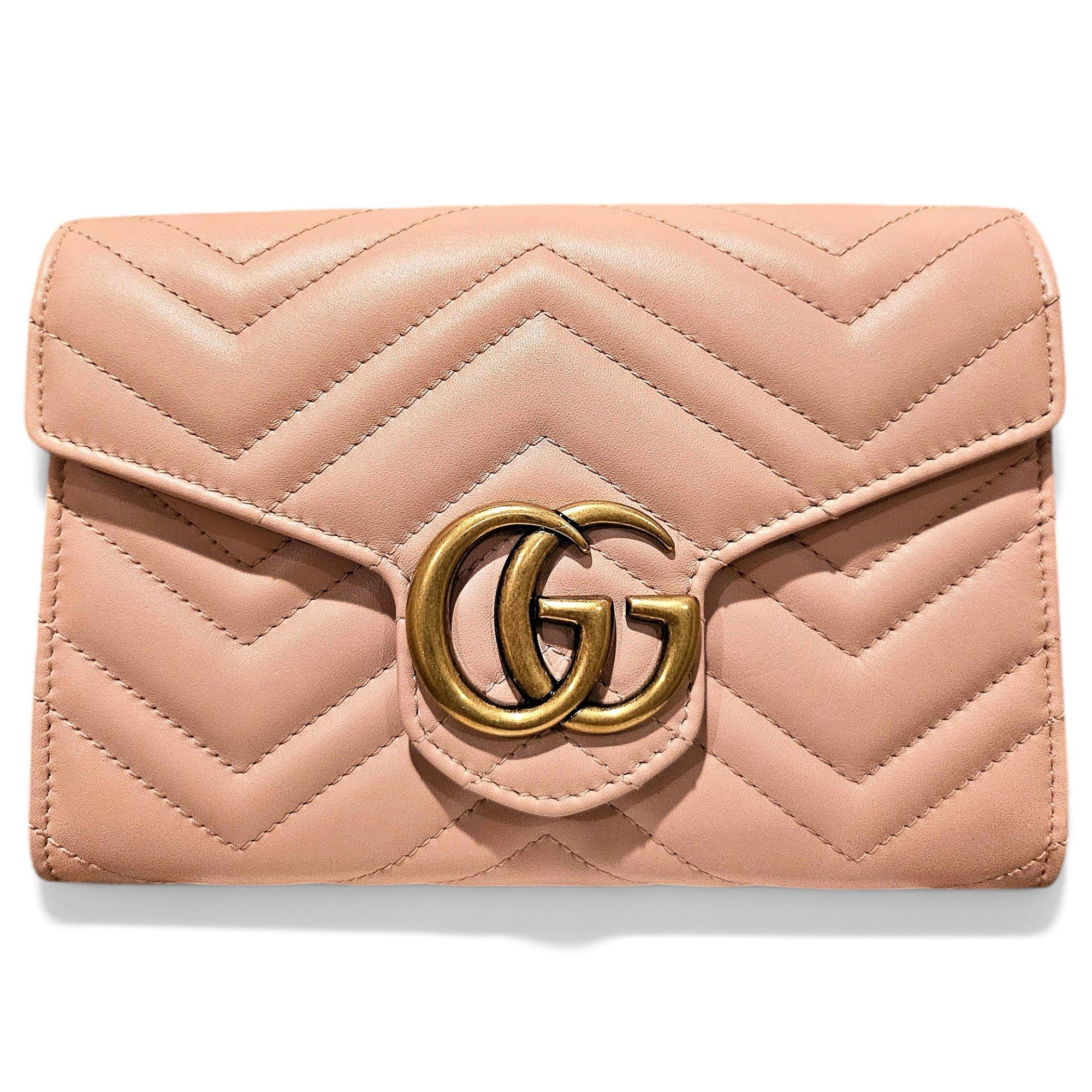 GG Marmont Chain leather crossbody bag