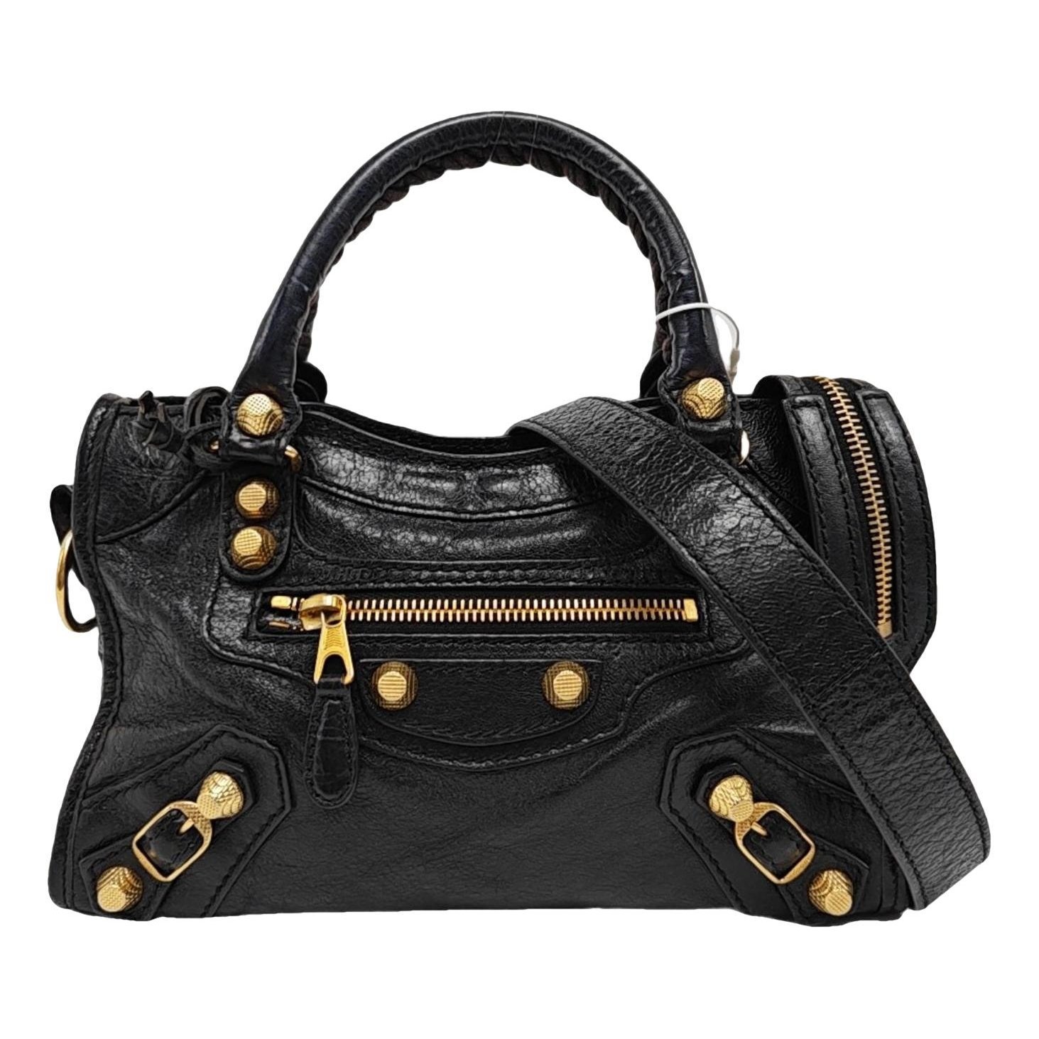 Leather handbag
