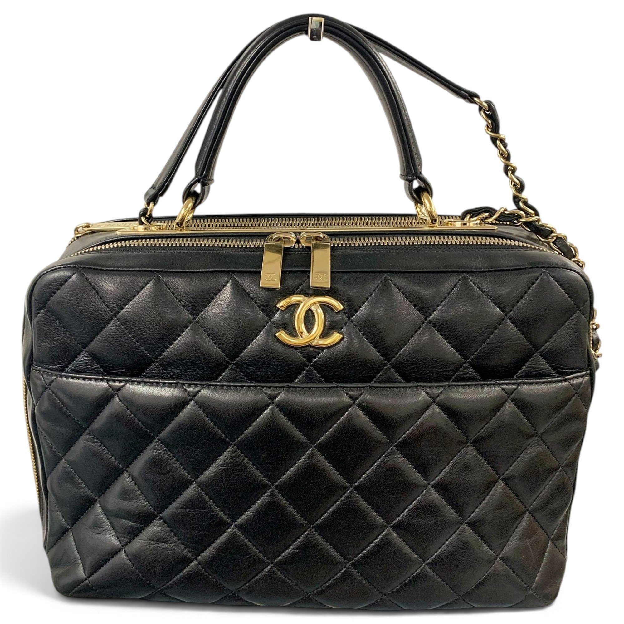 Bowling Bag leather handbag
