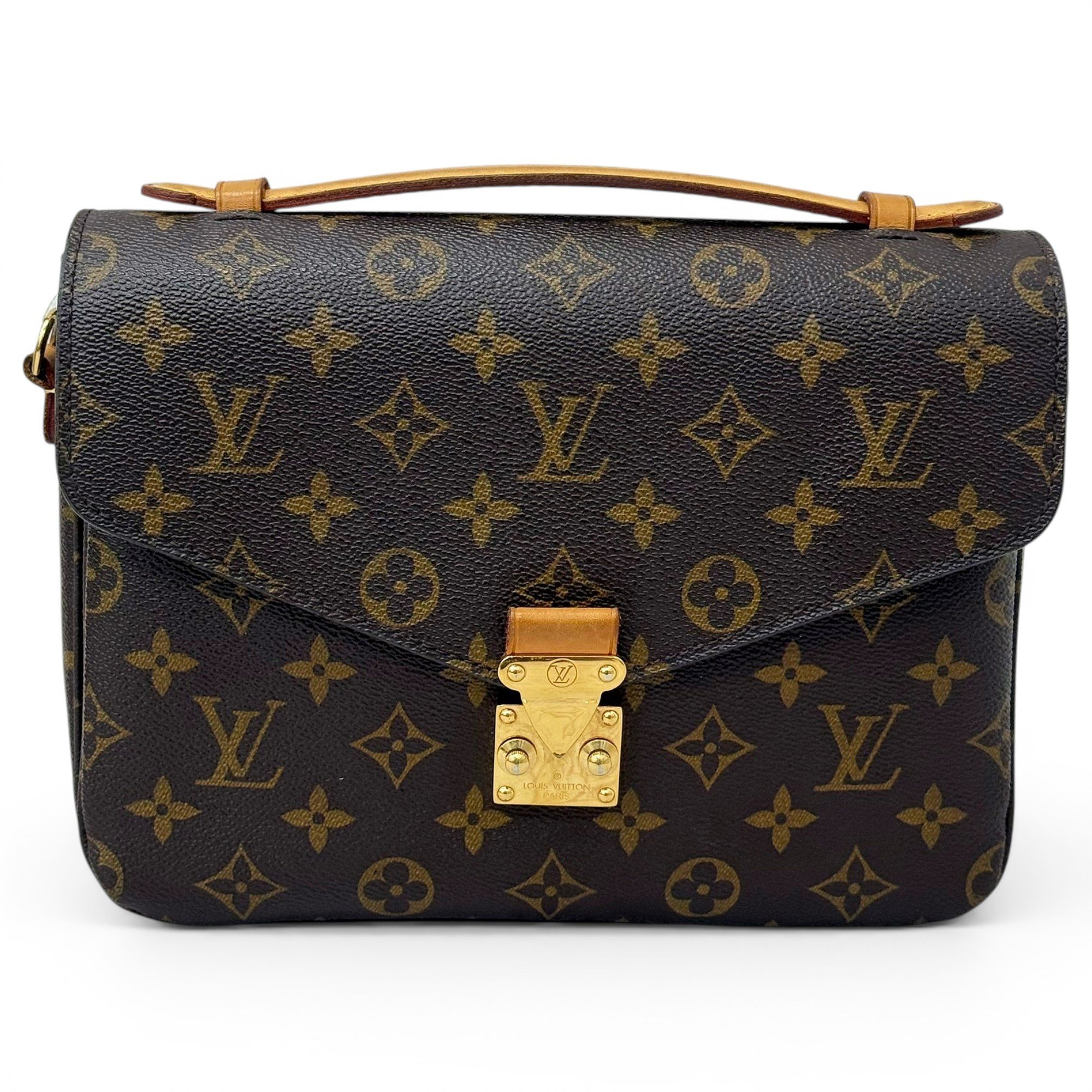Metis leather handbag