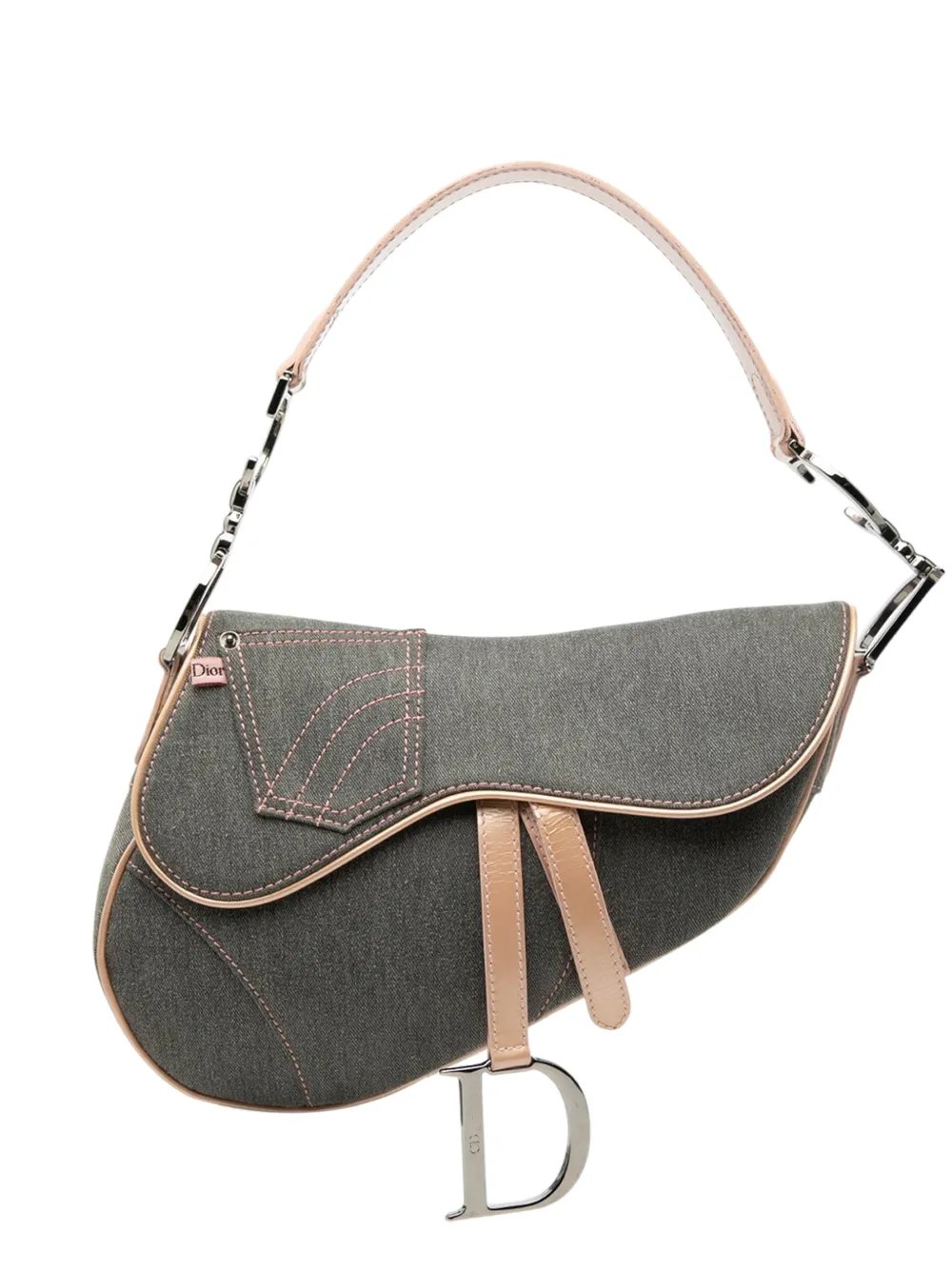 2002 Denim Jean Pocket Saddle Bag shoulder bag
