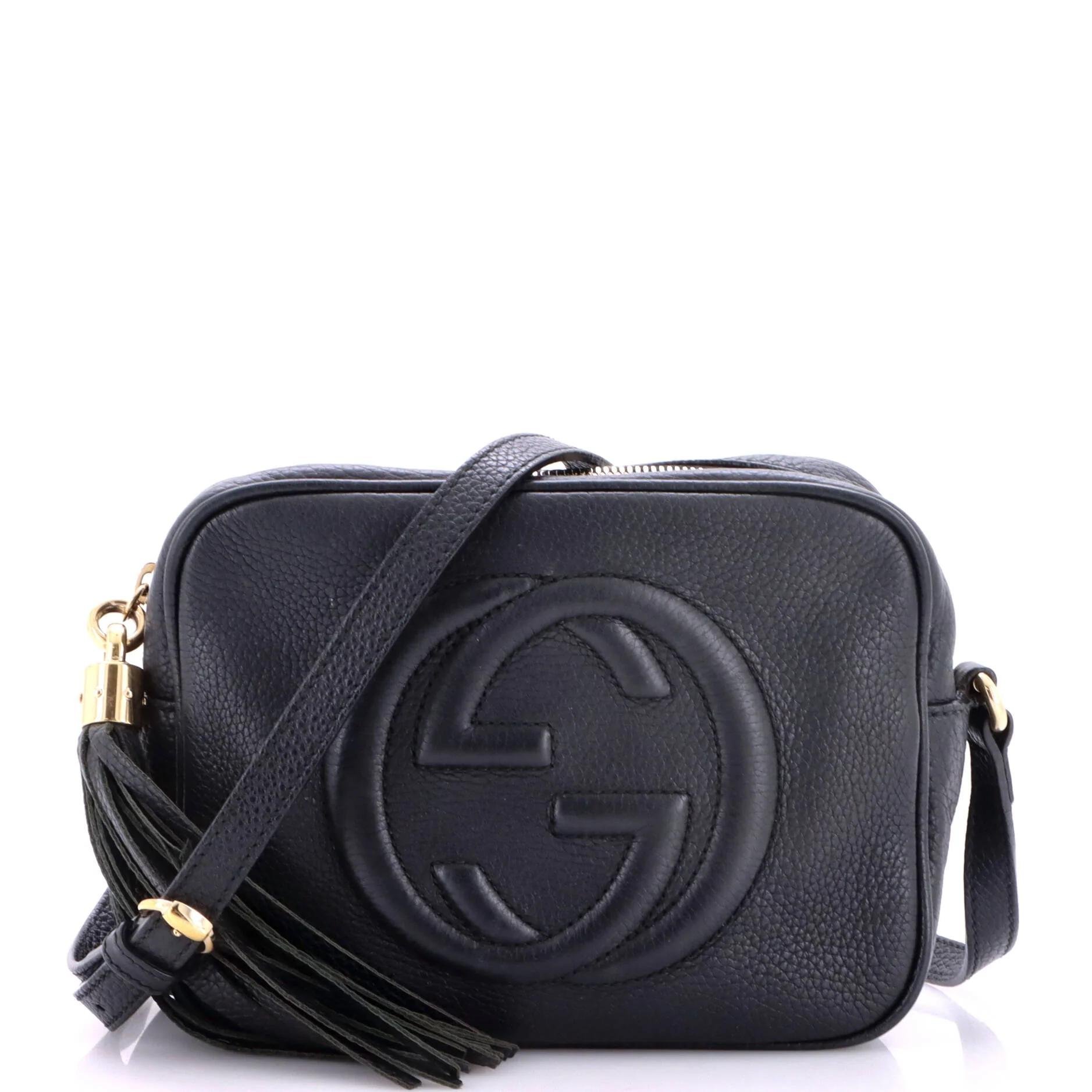 Leather crossbody bag