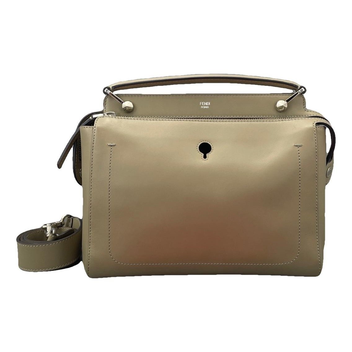 Dot Com leather handbag