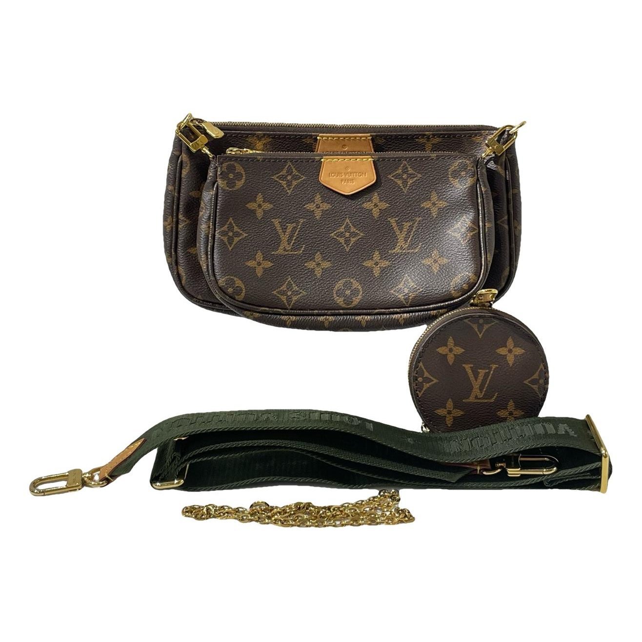Multi Pochette Accessoires leather handbag