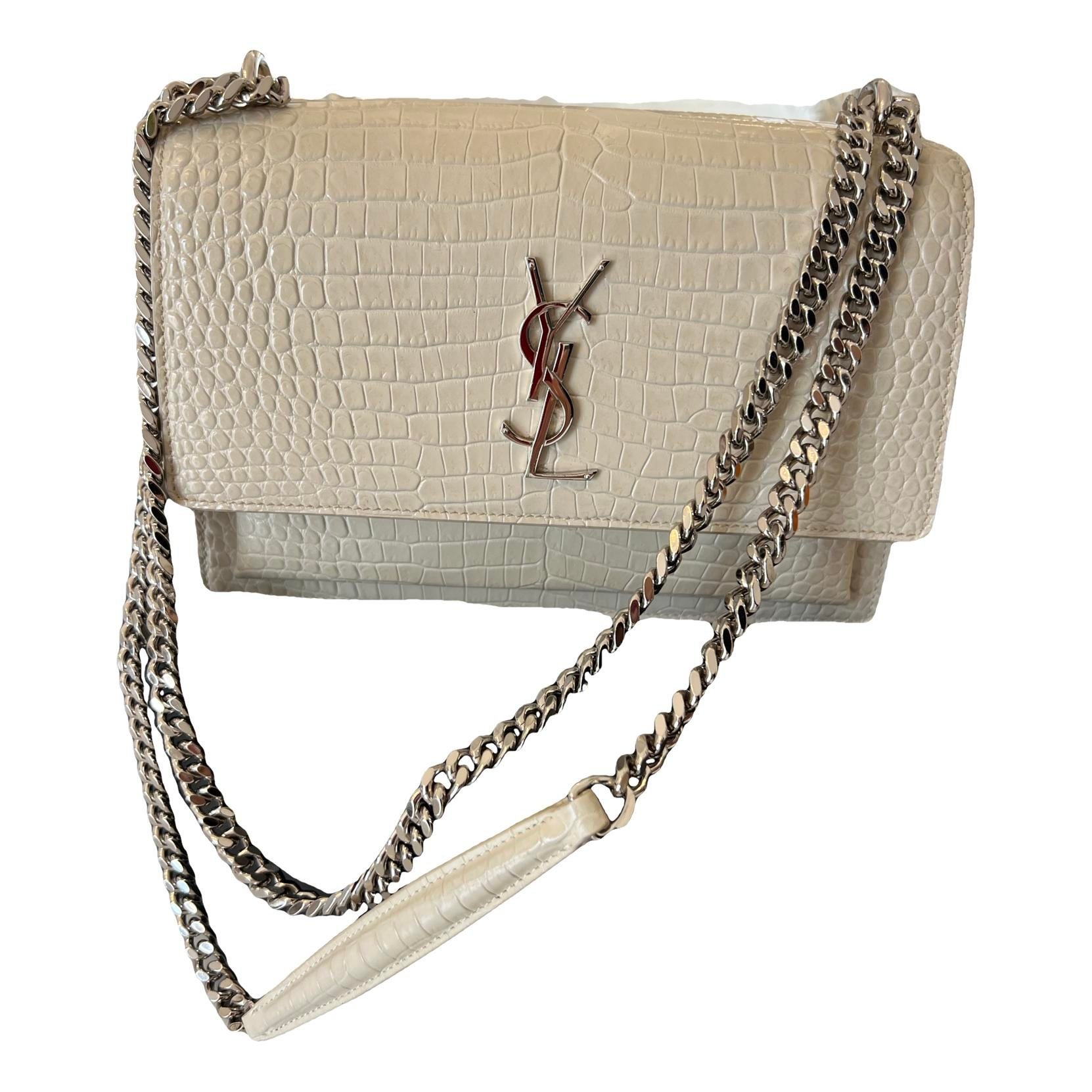 Sunset leather crossbody bag