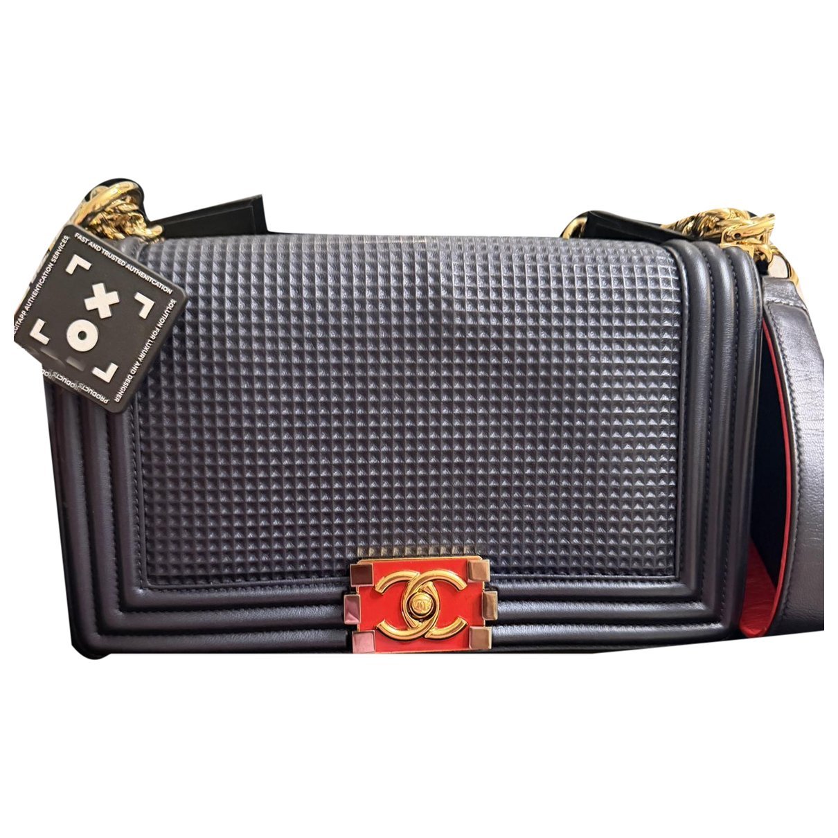 Boy leather bag
