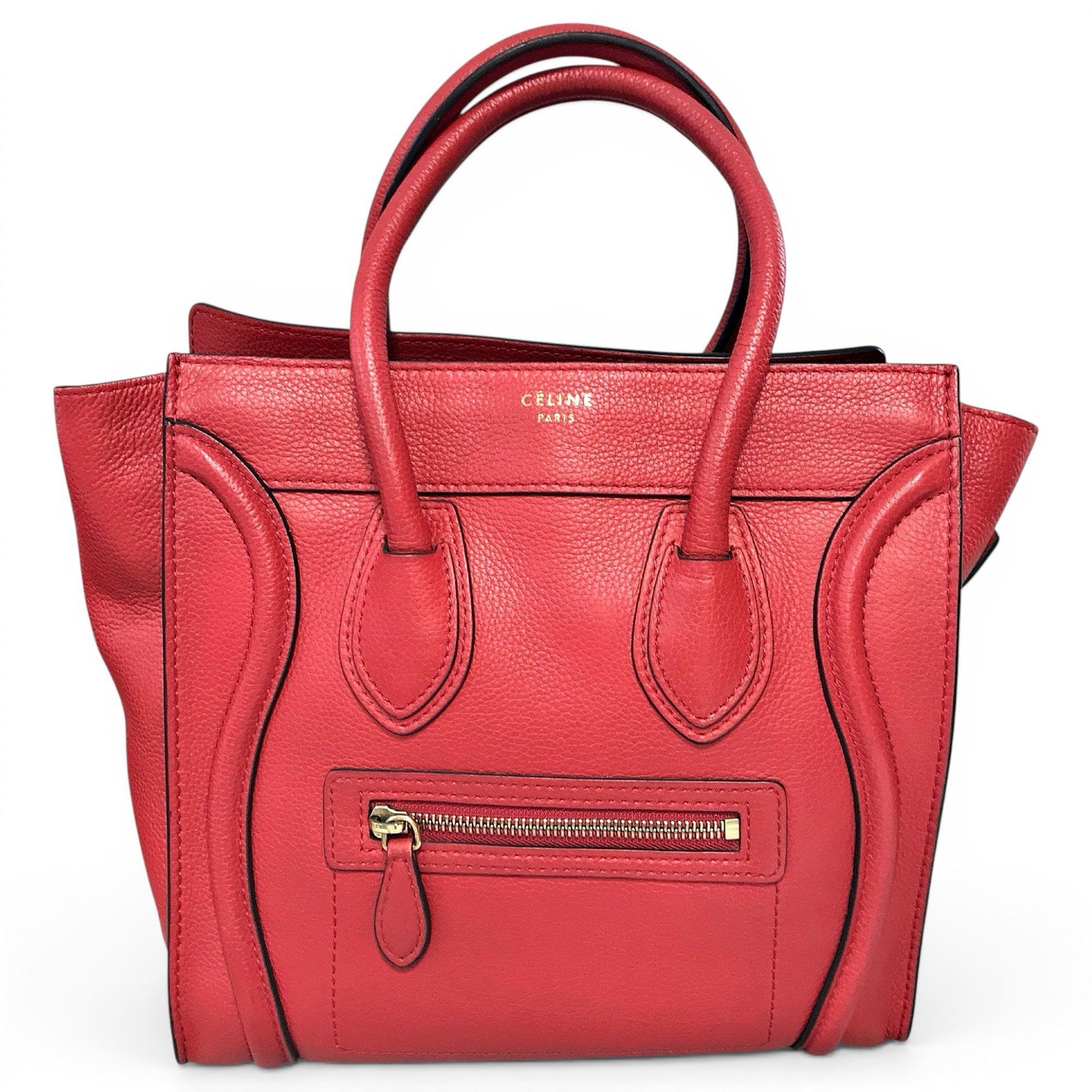 Luggage leather handbag
