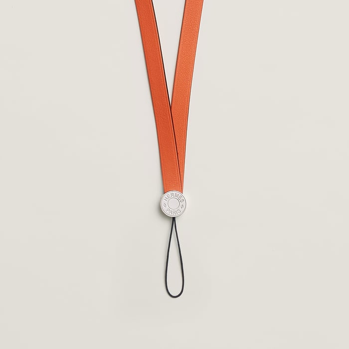 Orange Ipso Lanyard