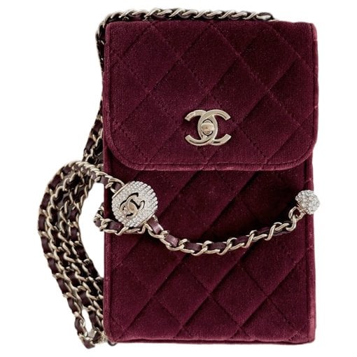 Vanity leather handbag