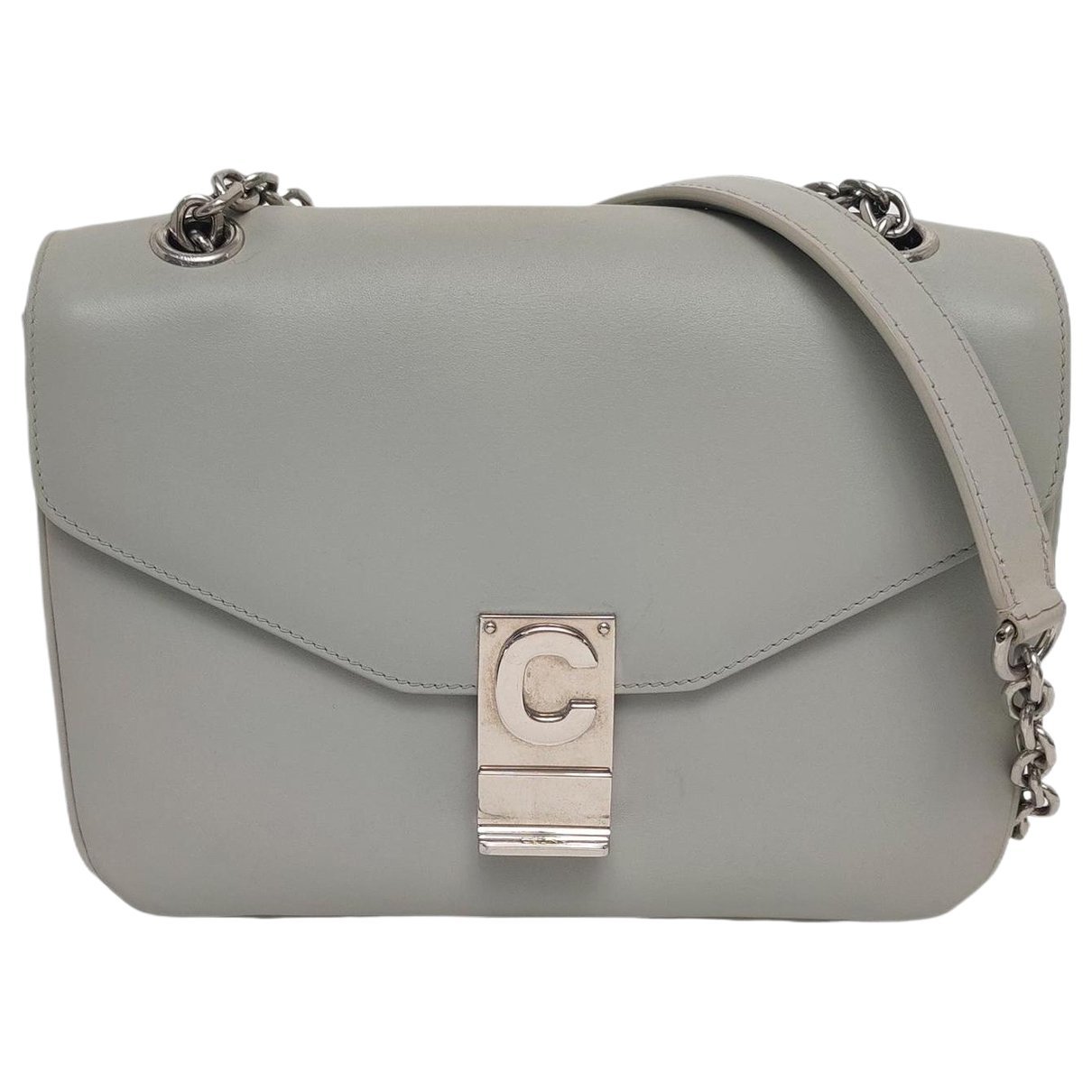 Black Belt leather crossbody bag