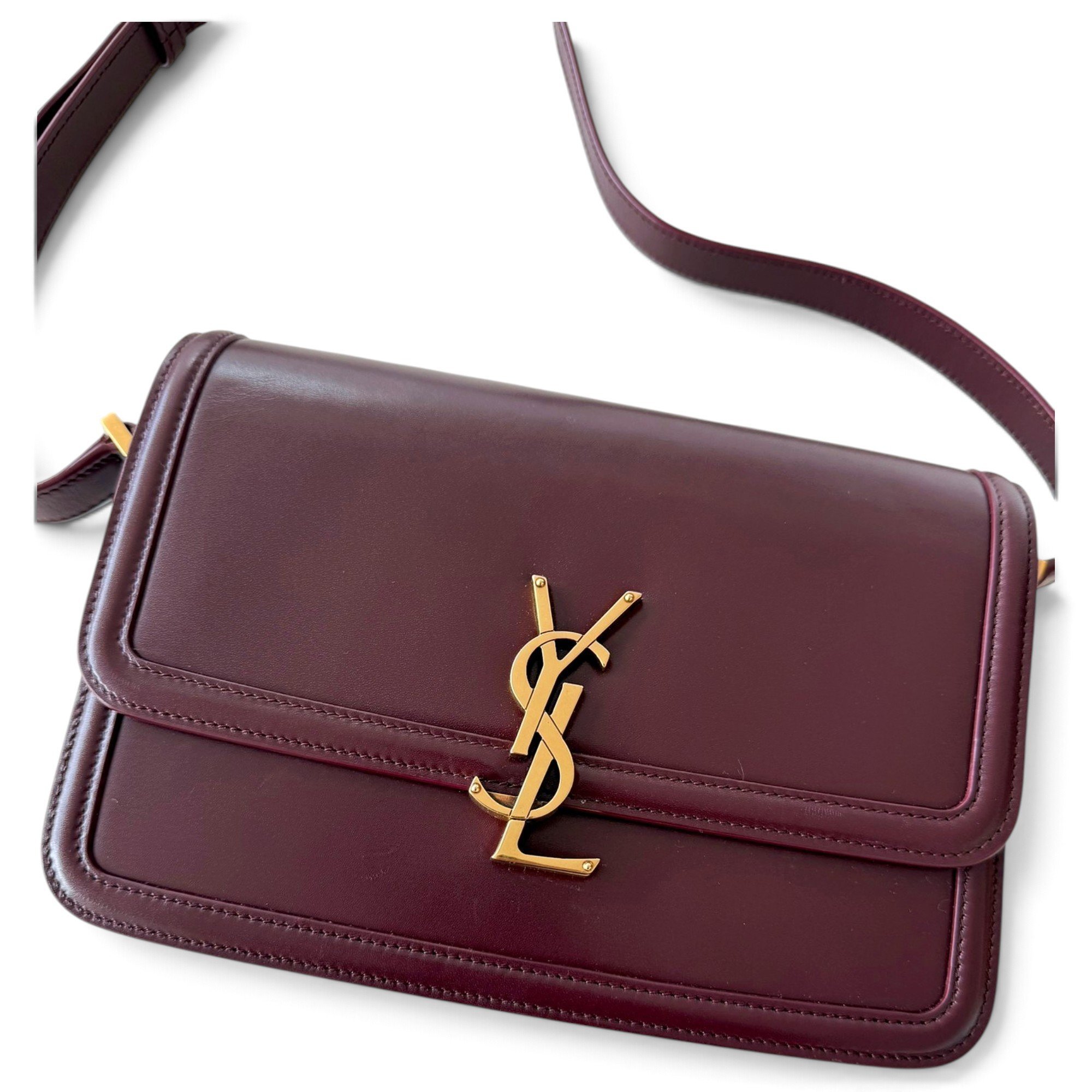 Leather crossbody bag