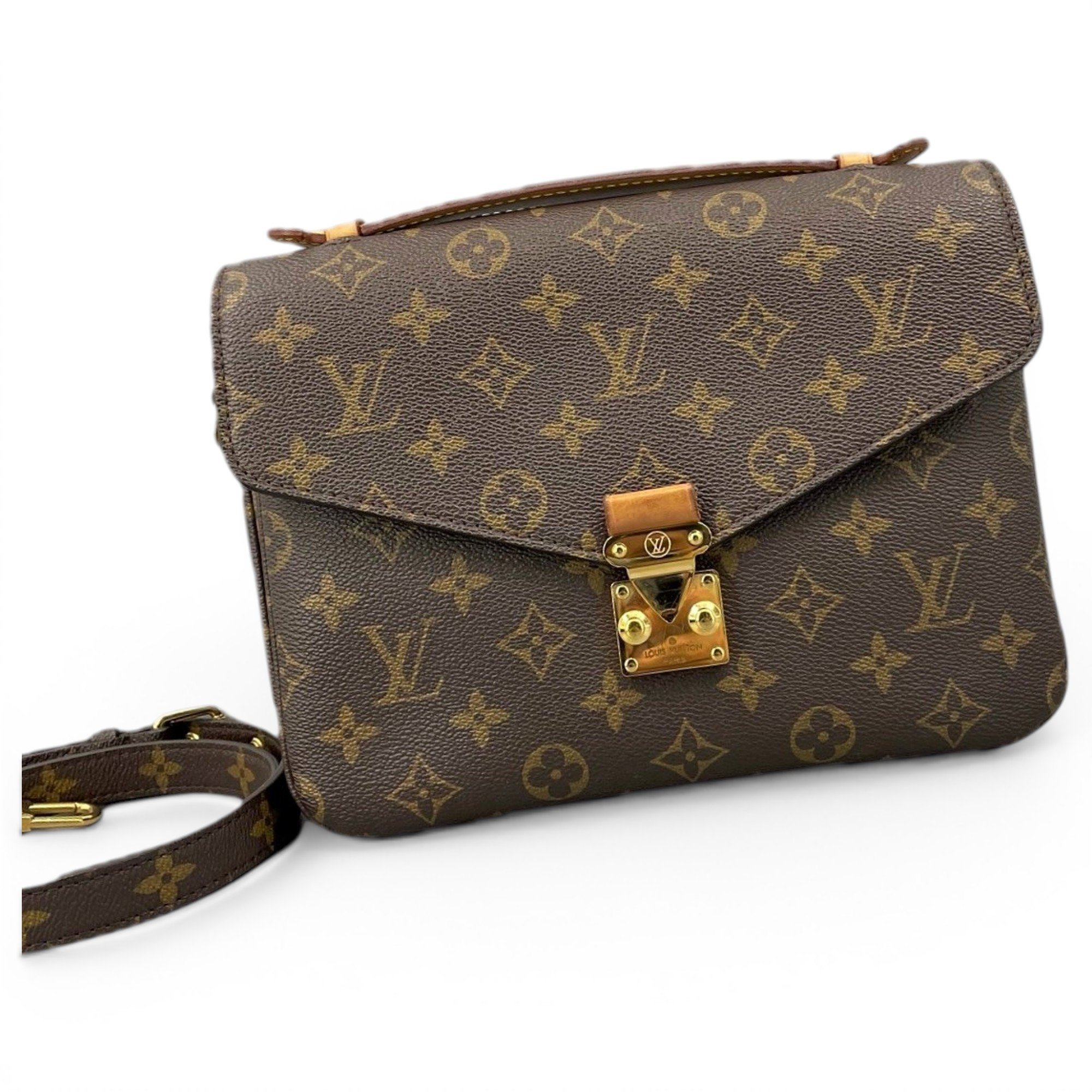 Metis leather handbag