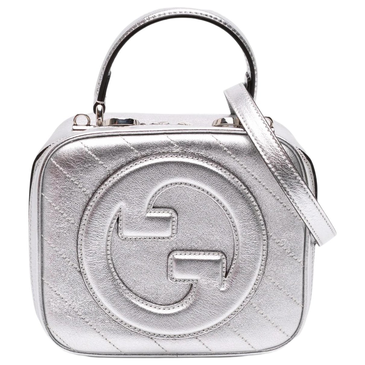 Blondie leather satchel