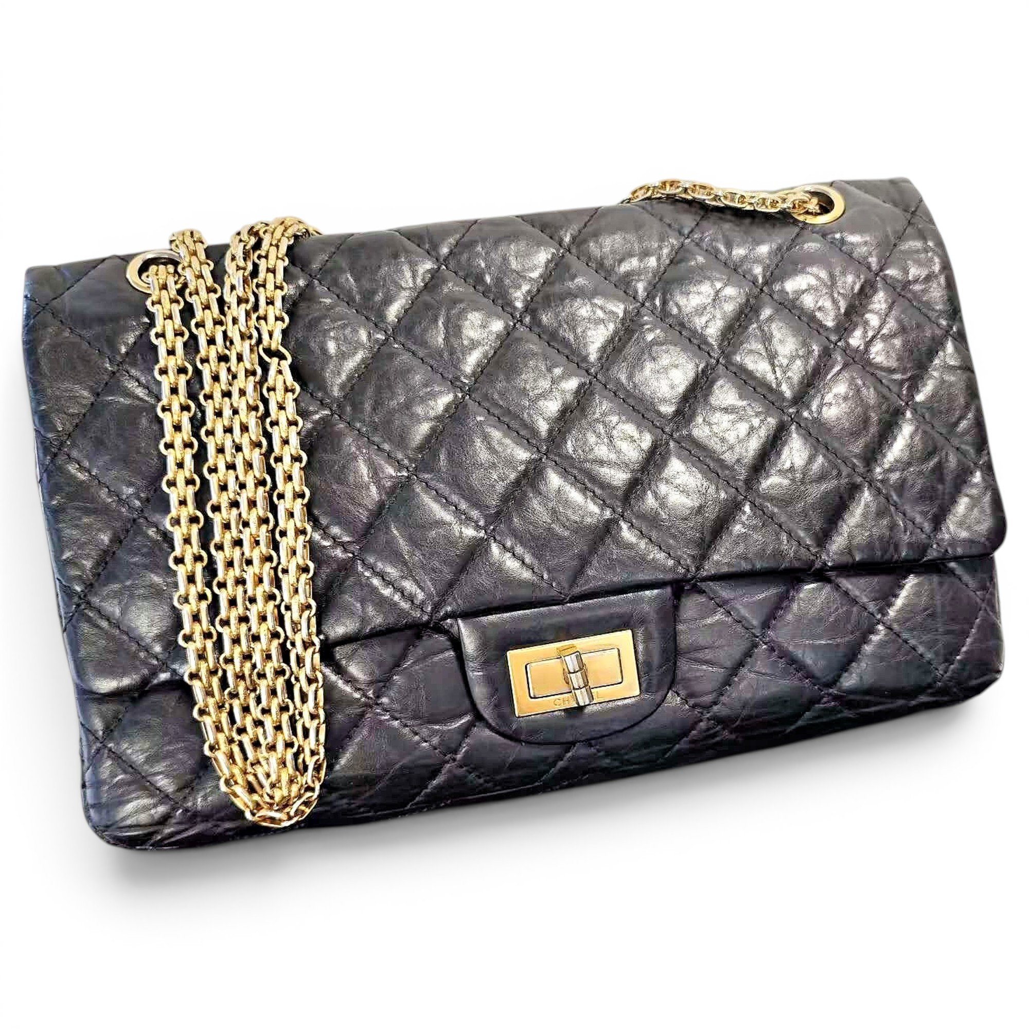 2.55 leather handbag