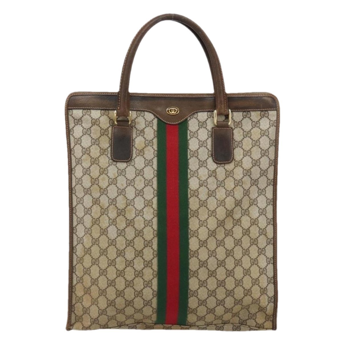 Leather tote