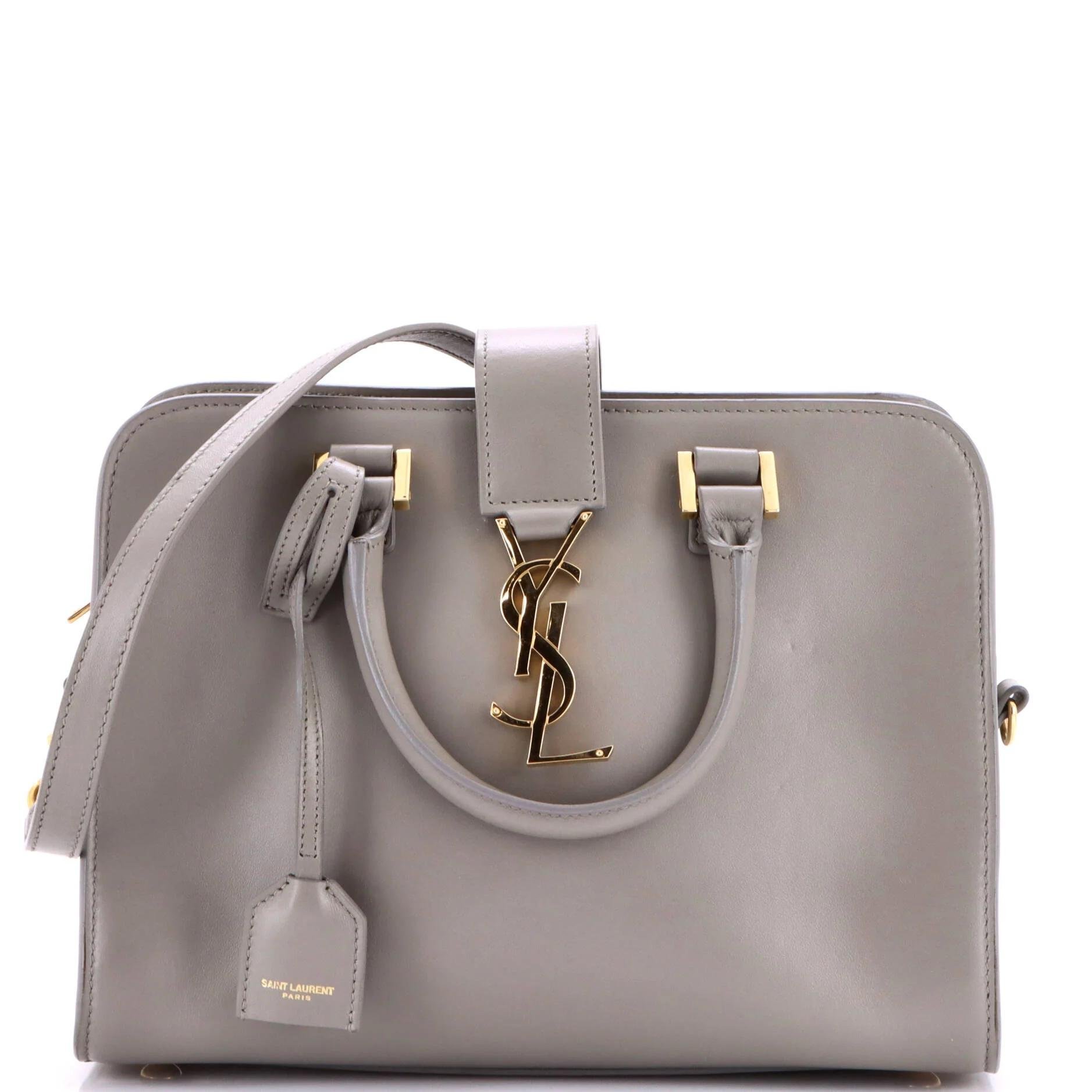 Leather satchel