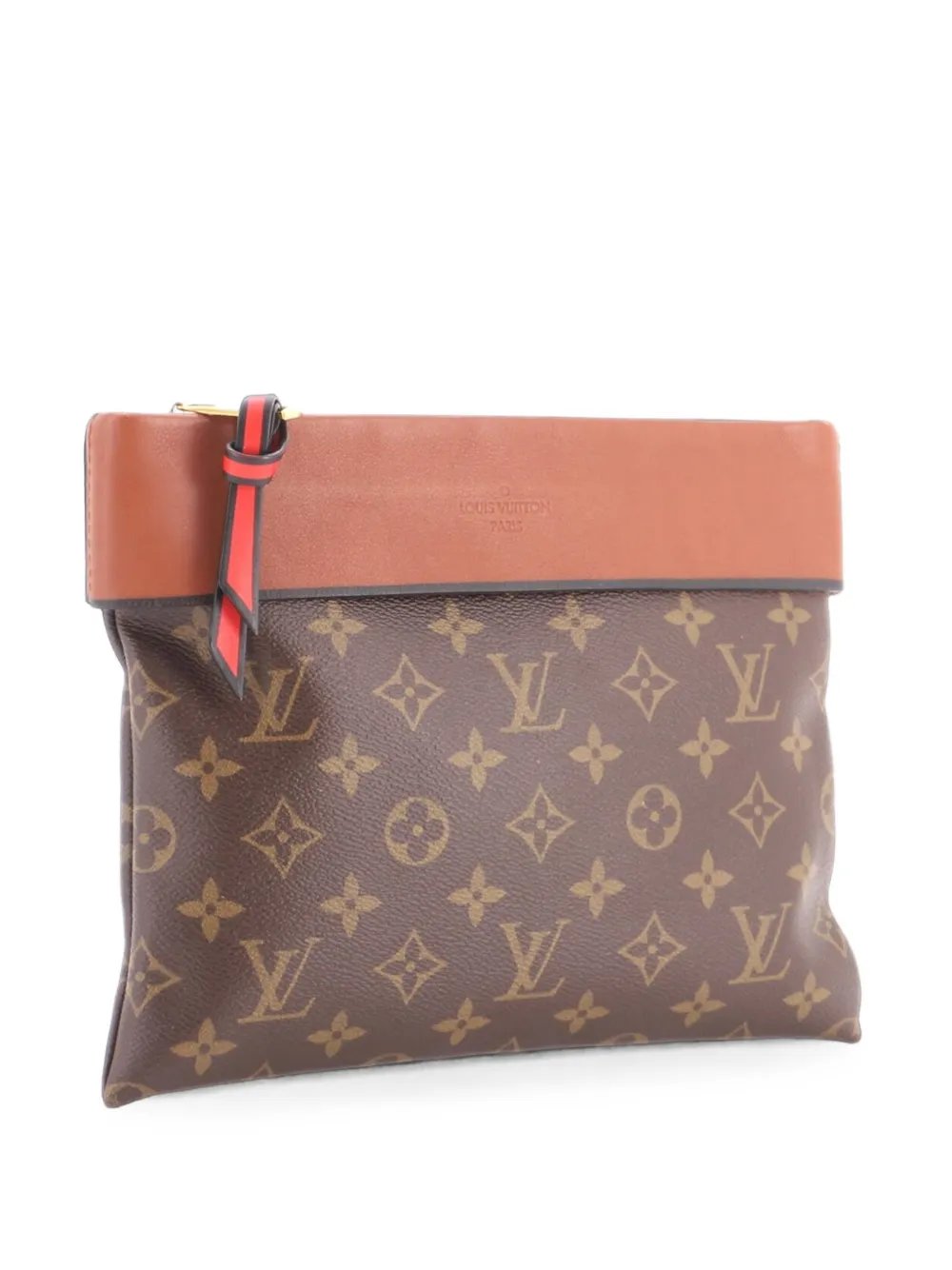 Tuileries Pochette Monogram Canvas with Leather clutch bag