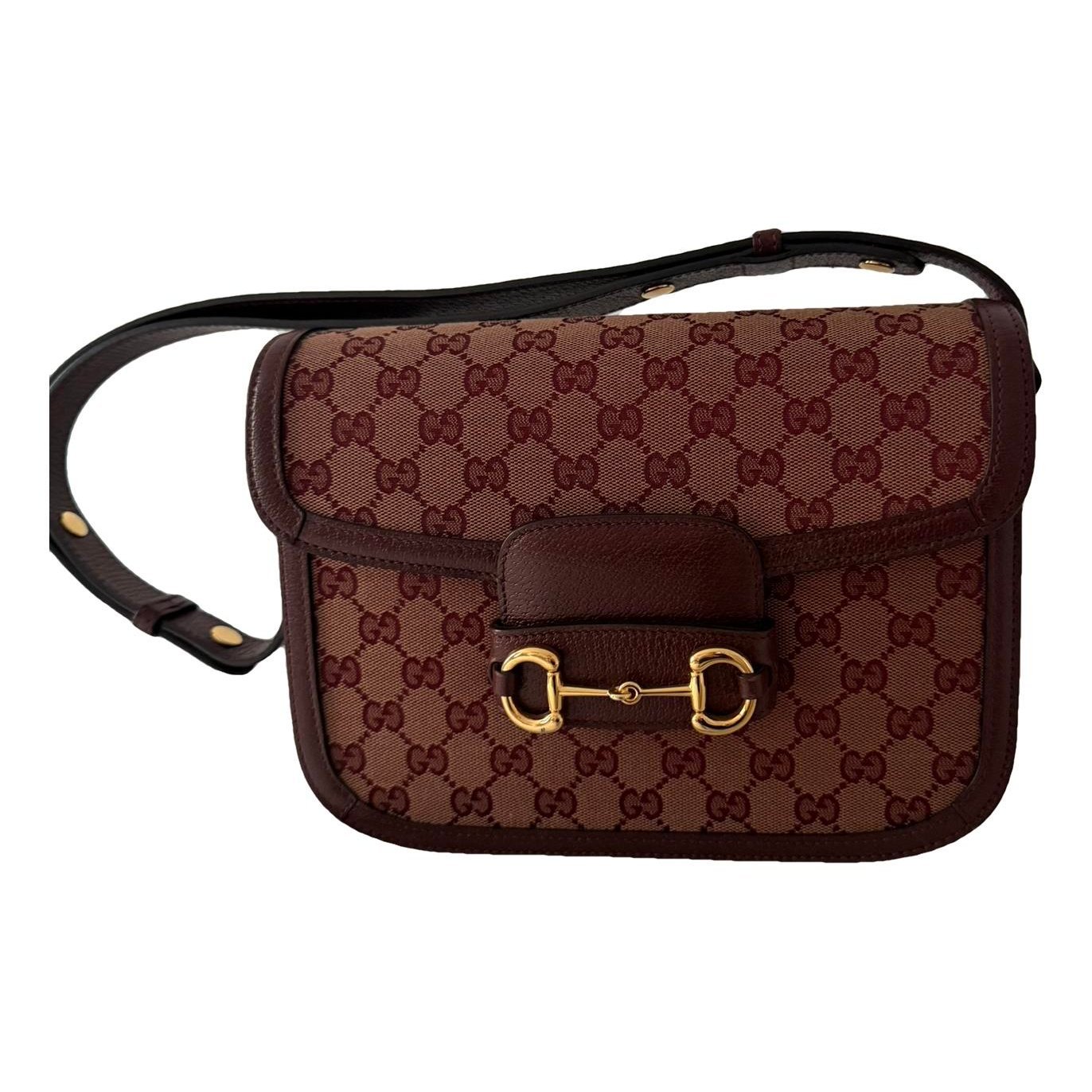 Horsebit 1955 Flap cloth crossbody bag