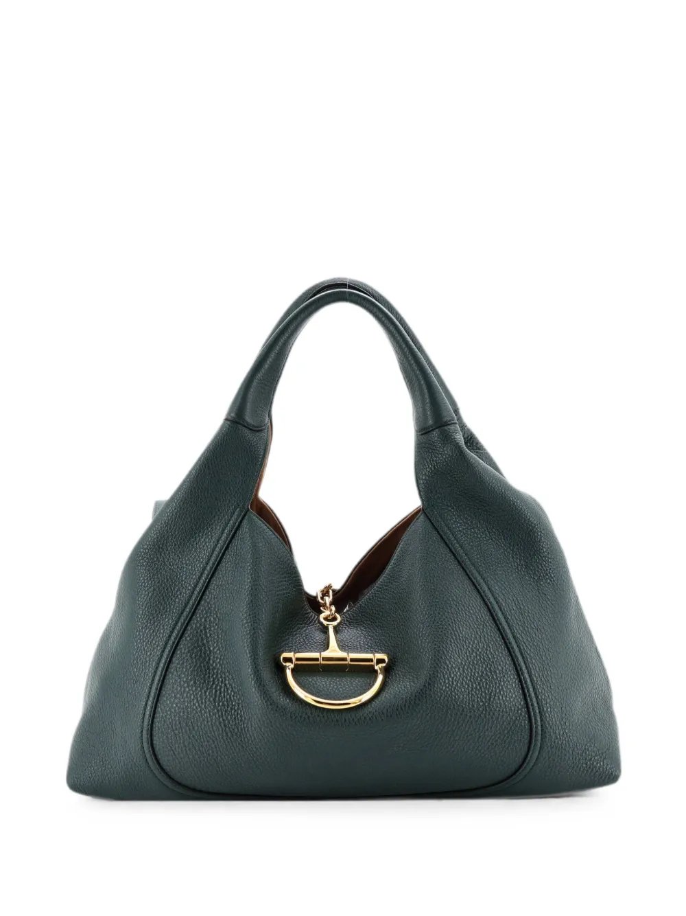 Softbit Leather Maxi hobo bag
